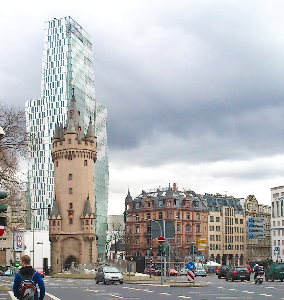 Sony Ericsson Xperia neo V sample photo. Turm und palais-quartier photography