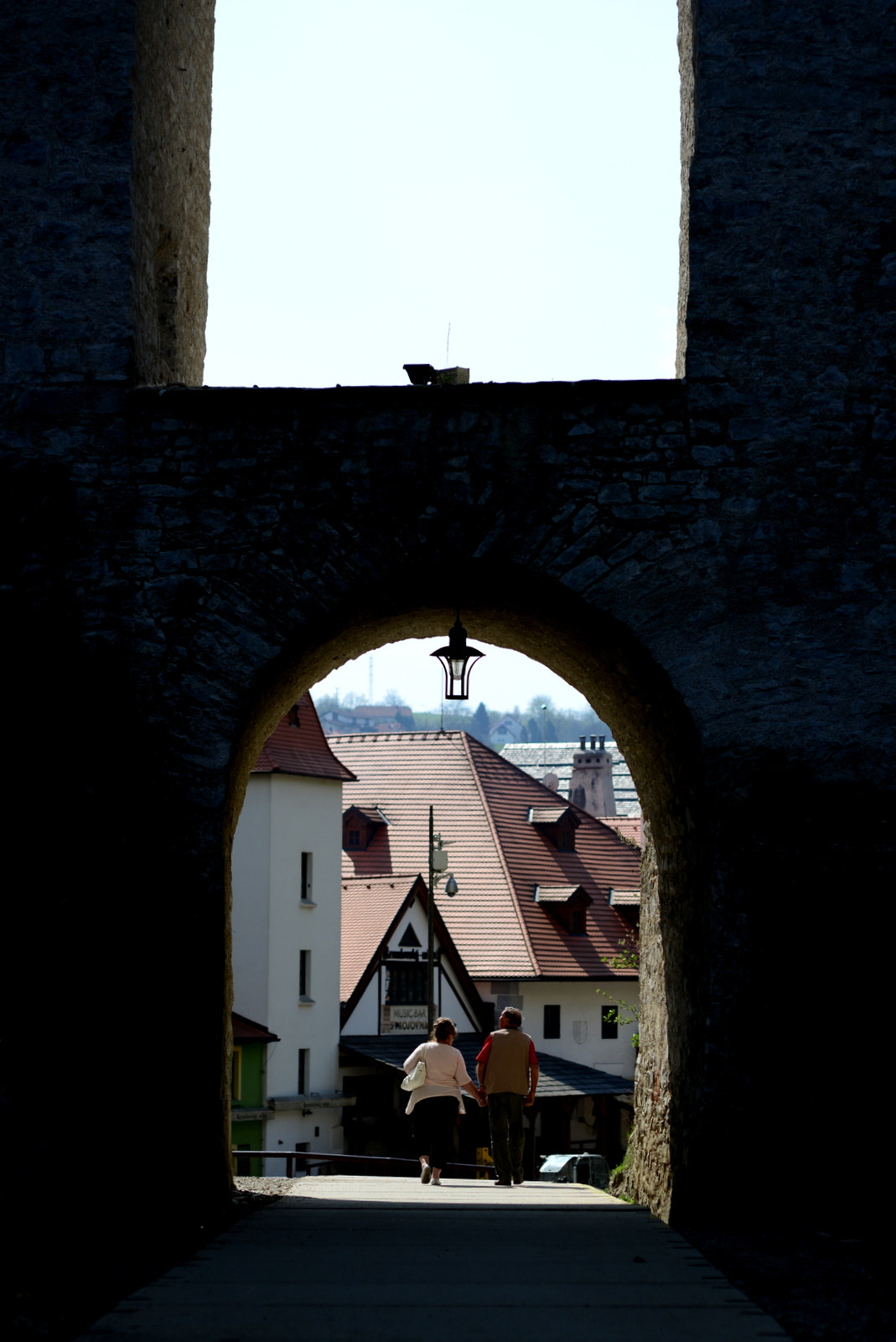 Nikon D600 + Nikon AF Nikkor 85mm F1.4D sample photo. Český krumlov photography