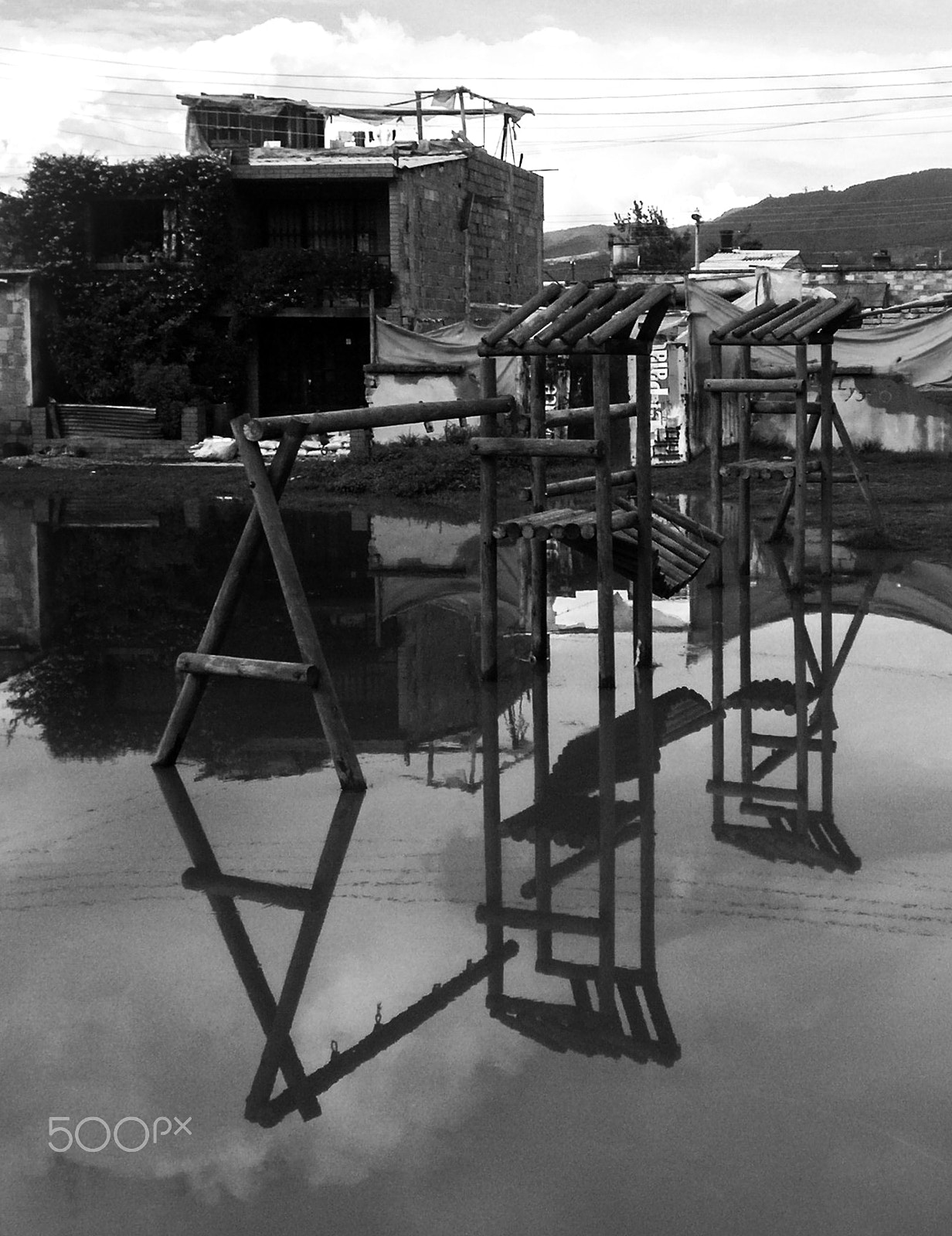 Kodak C310 DIGITAL CAMERA sample photo. Inundación photography
