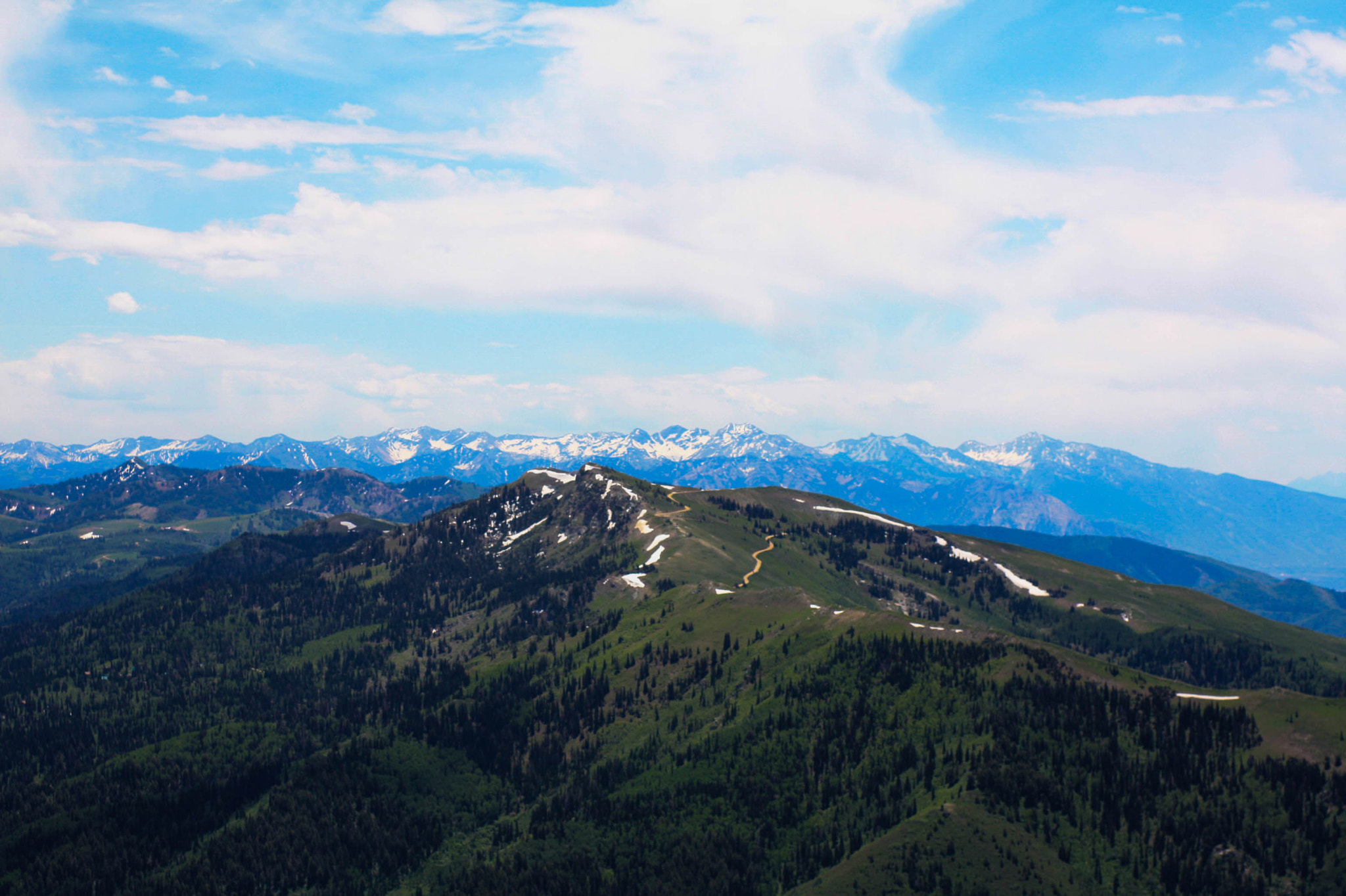 Canon EOS 450D (EOS Rebel XSi / EOS Kiss X2) + Canon EF 28-80mm f/2.8-4L sample photo. Wasatch mountains photography