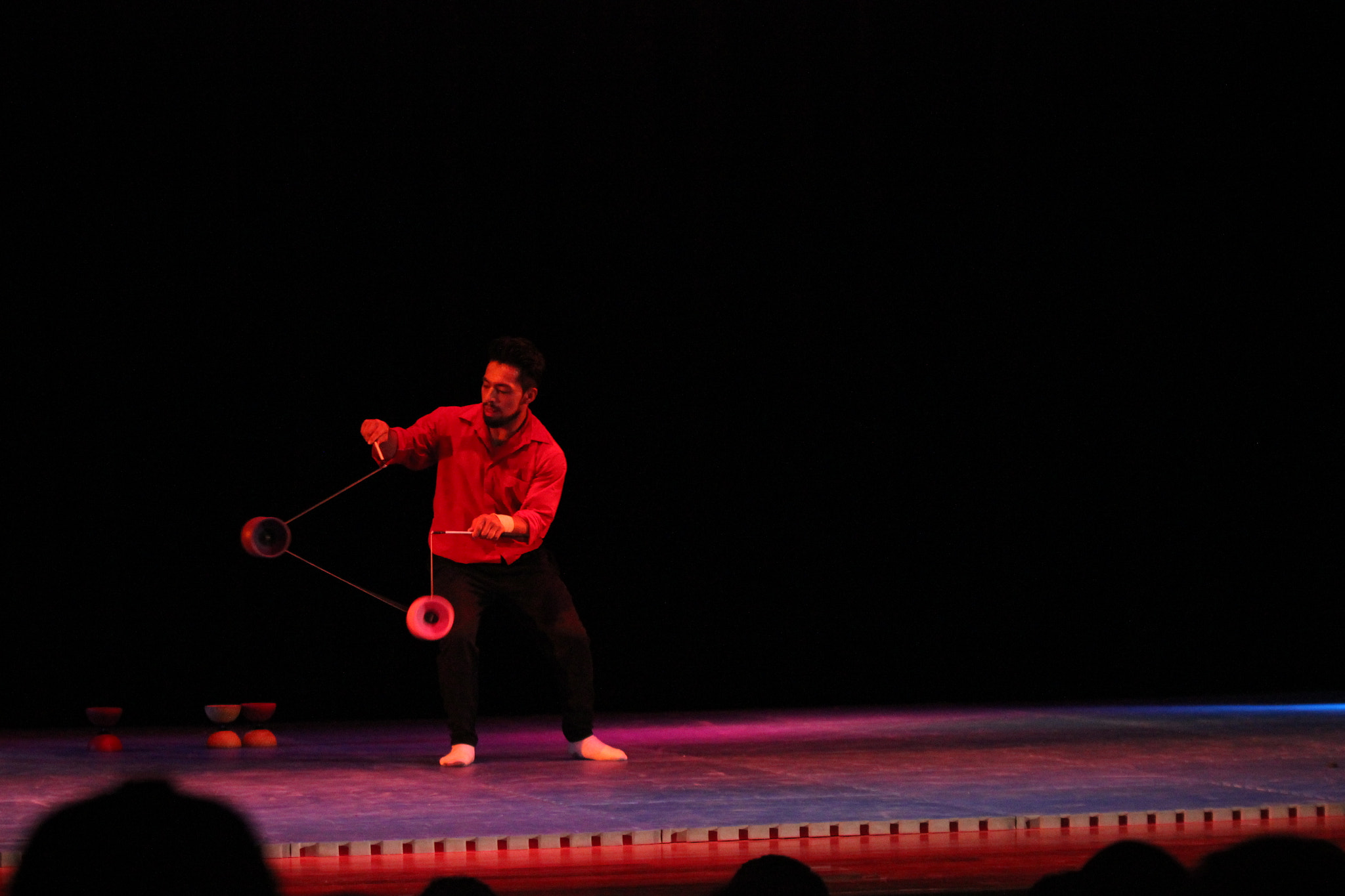 Canon EF 70-200mm F2.8L IS USM sample photo. Circus lights photography