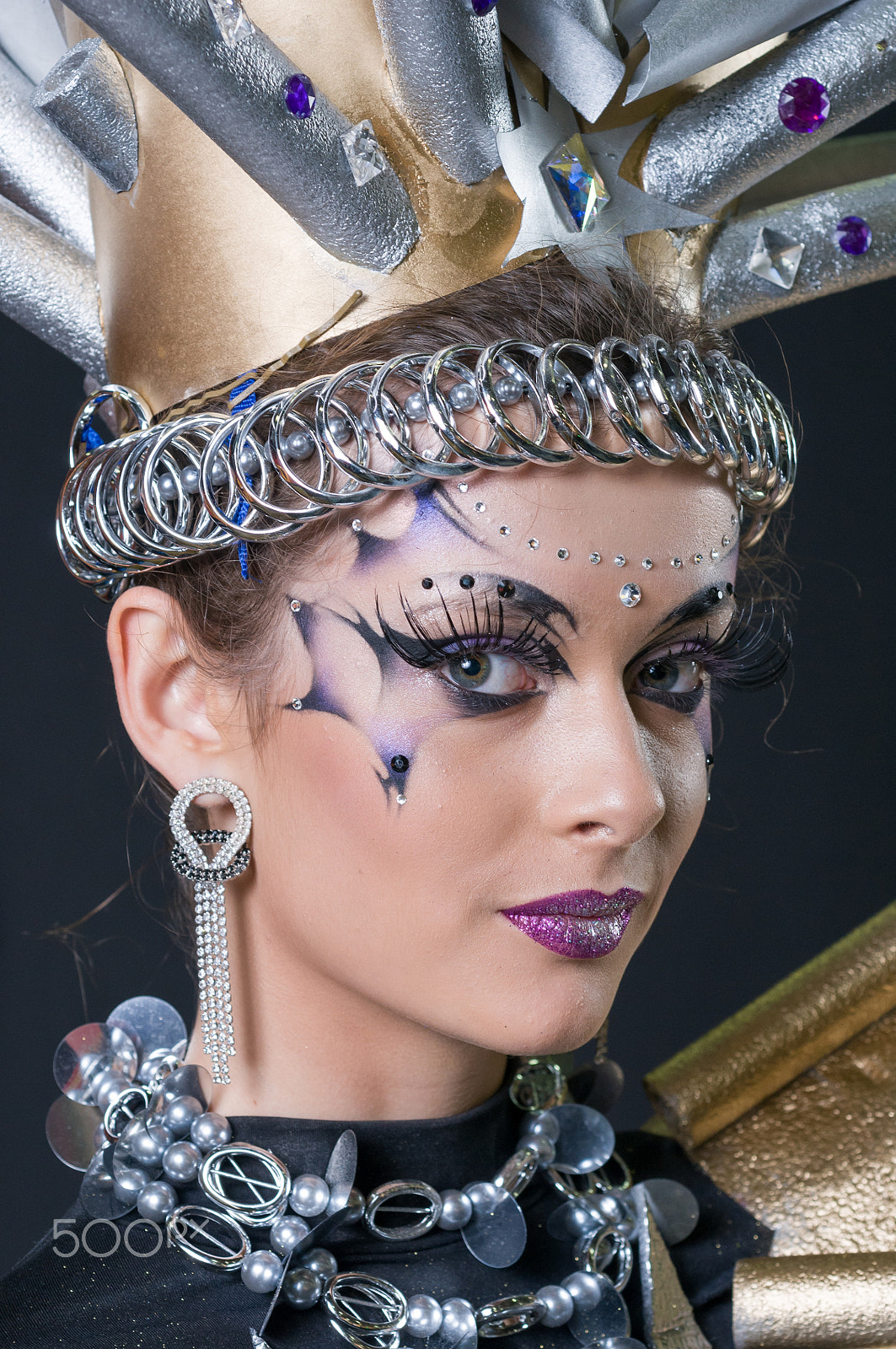 Nikon D300 + Nikon AF Micro-Nikkor 60mm F2.8D sample photo. Makeup and hair artists competition photography