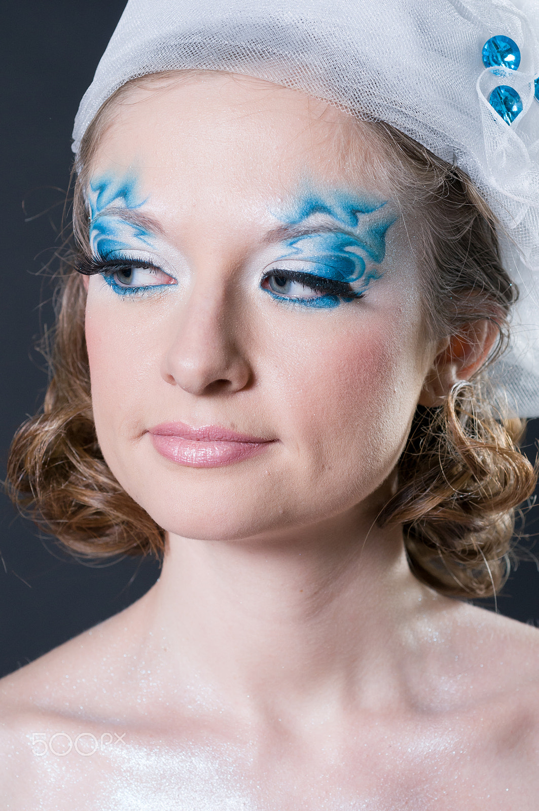 Nikon D300 + Nikon AF Micro-Nikkor 60mm F2.8D sample photo. Makeup and hair artists competition photography