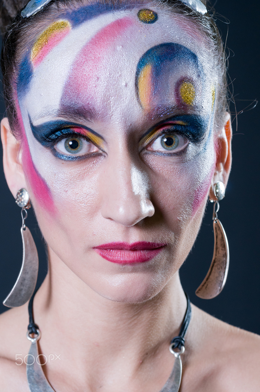 Nikon D300 + Nikon AF Micro-Nikkor 60mm F2.8D sample photo. Makeup and hair artists competition photography