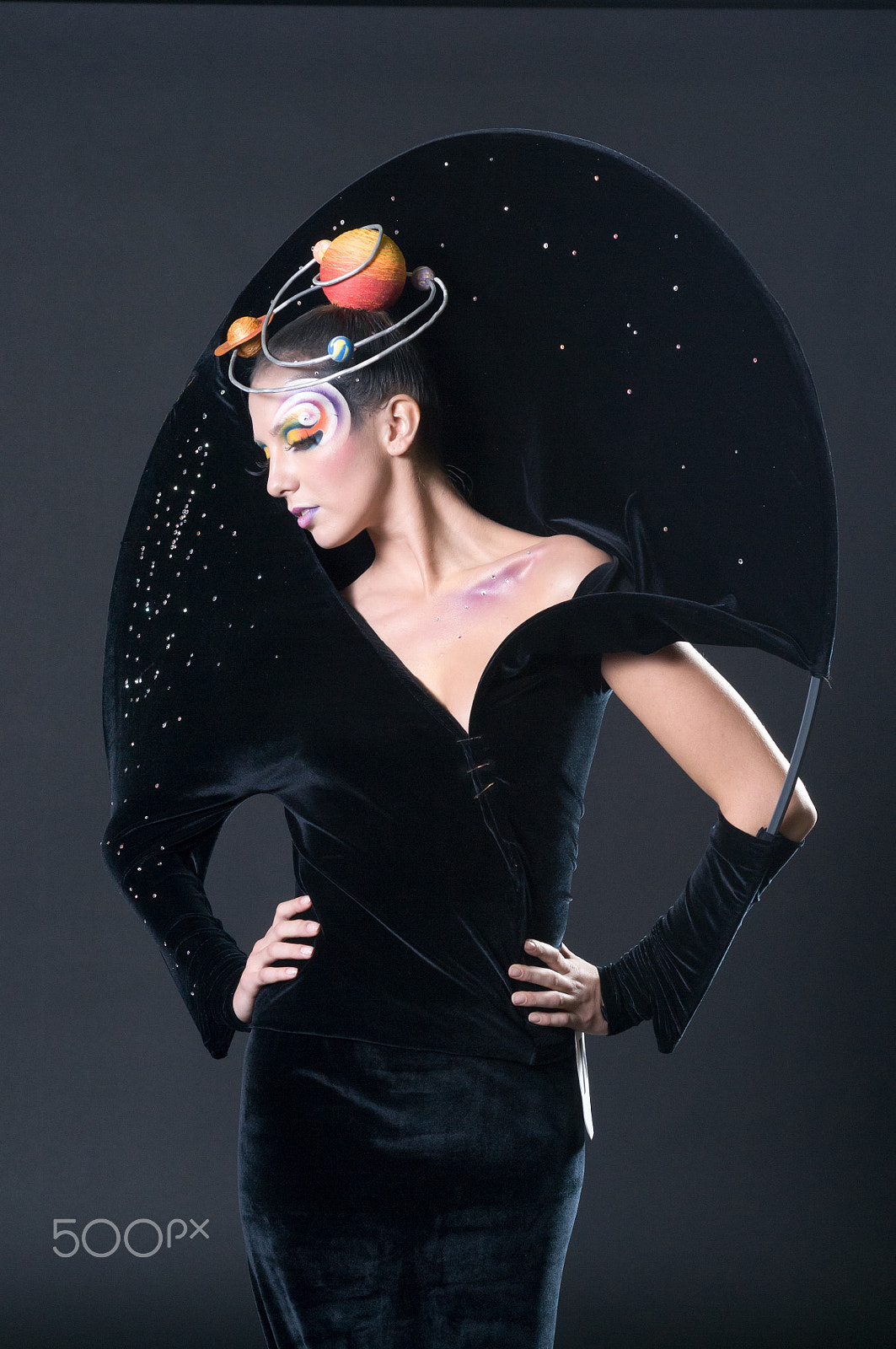 Nikon D300 + Nikon AF Micro-Nikkor 60mm F2.8D sample photo. Makeup and hair artists competition photography