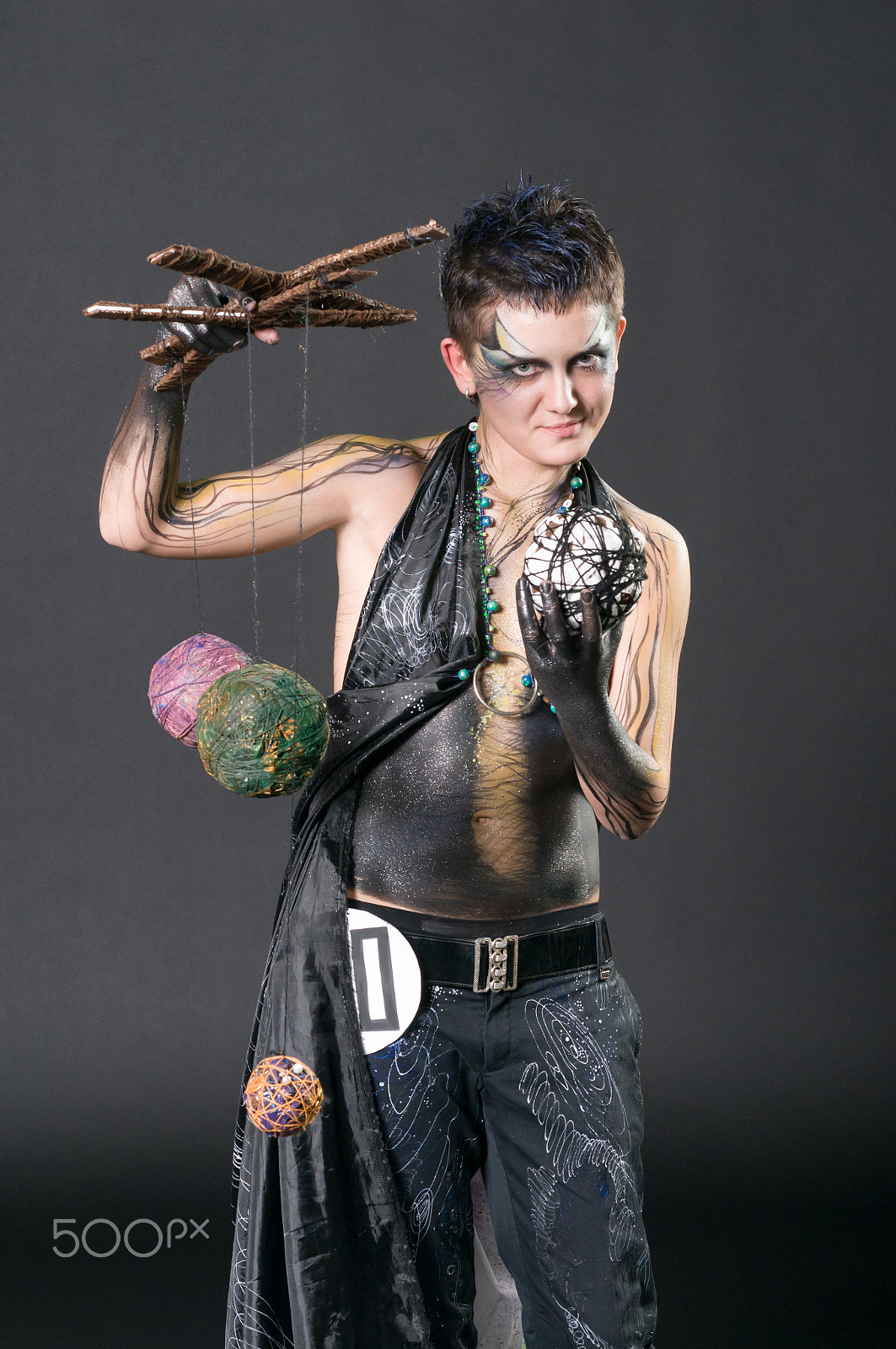 Nikon D300 + Nikon AF Micro-Nikkor 60mm F2.8D sample photo. Makeup and hair artists competition photography