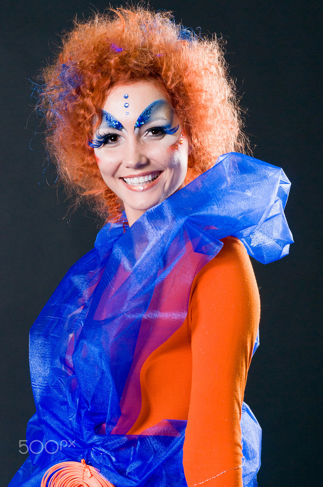 Nikon D300 + Nikon AF Micro-Nikkor 60mm F2.8D sample photo. Makeup and hair artists competition photography