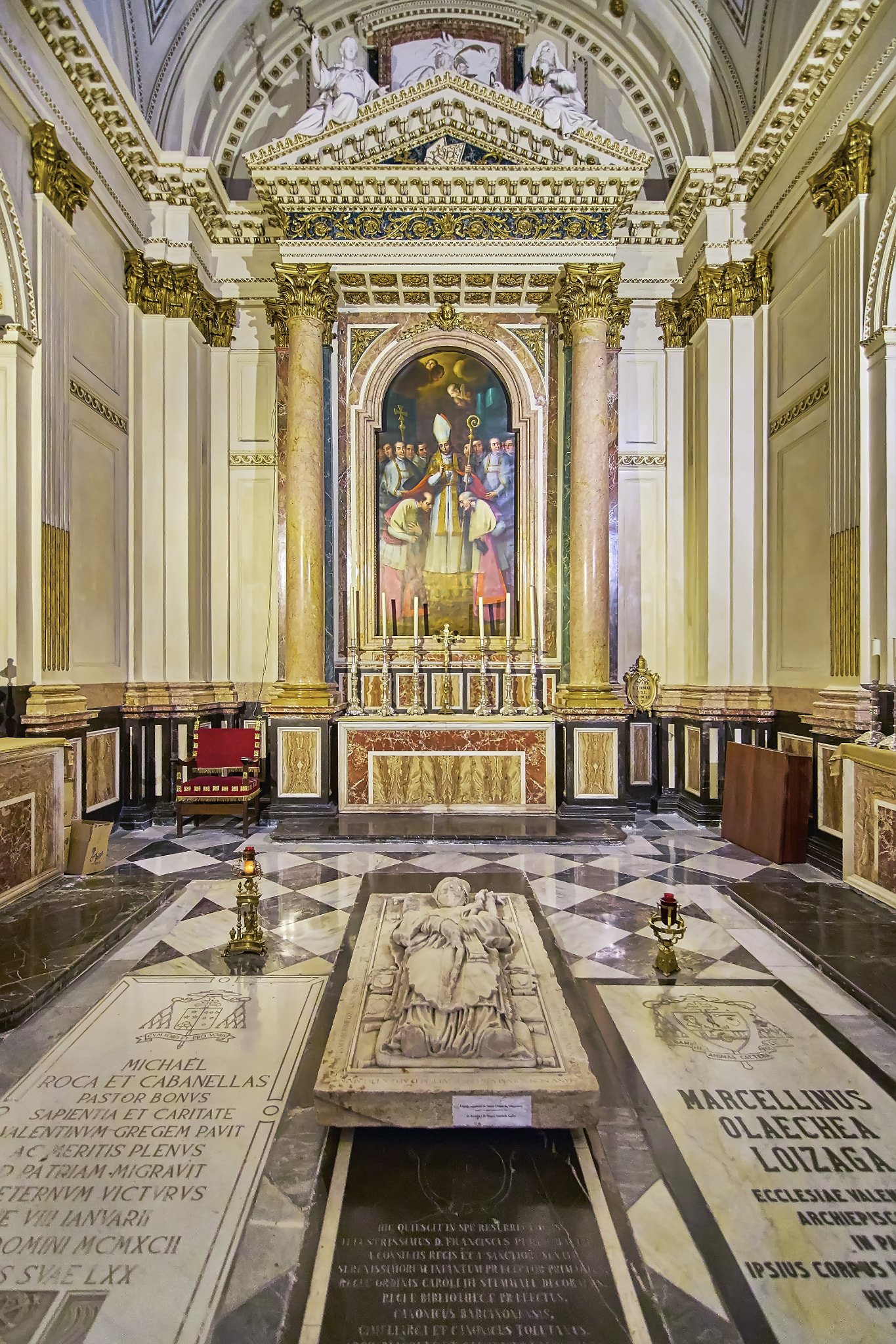 Tokina AT-X Pro 11-16mm F2.8 DX II sample photo. Capilla de santo tomás de villanueva - catedral de santa maría de valencia photography