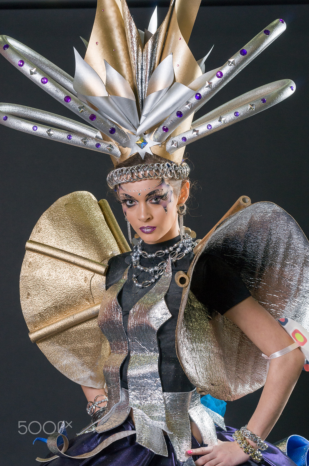 Nikon D300 + Nikon AF Micro-Nikkor 60mm F2.8D sample photo. Makeup and hair artists competition photography