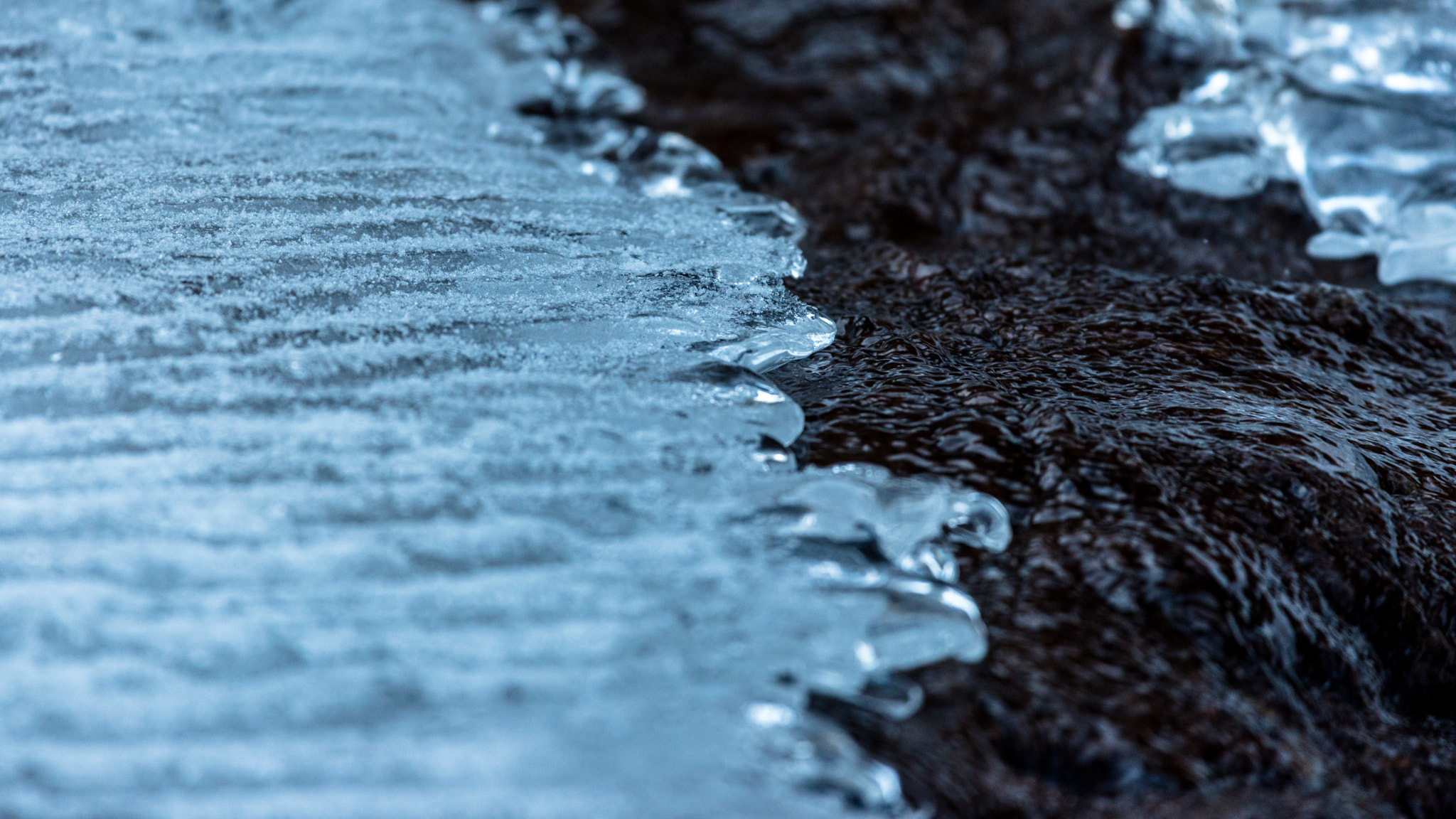 Nikon Nikkor AF-S 300mm F4E PF ED VR sample photo. Ice photography
