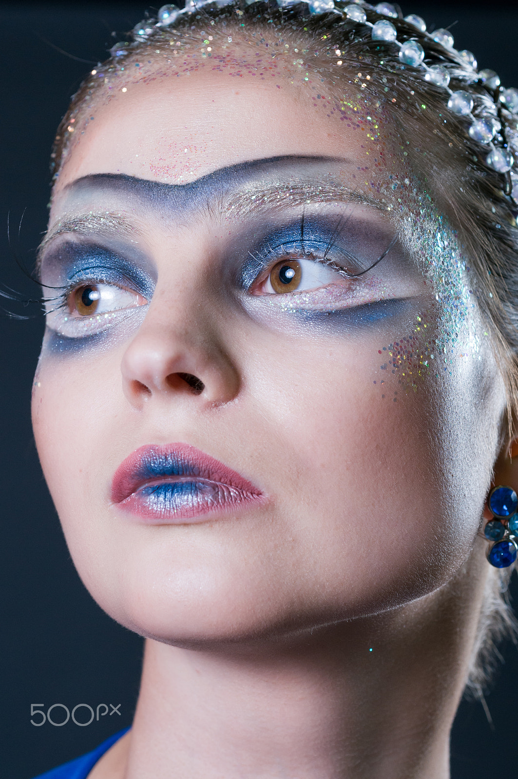 Nikon D300 + Nikon AF Micro-Nikkor 60mm F2.8D sample photo. Makeup and hair artists competition photography