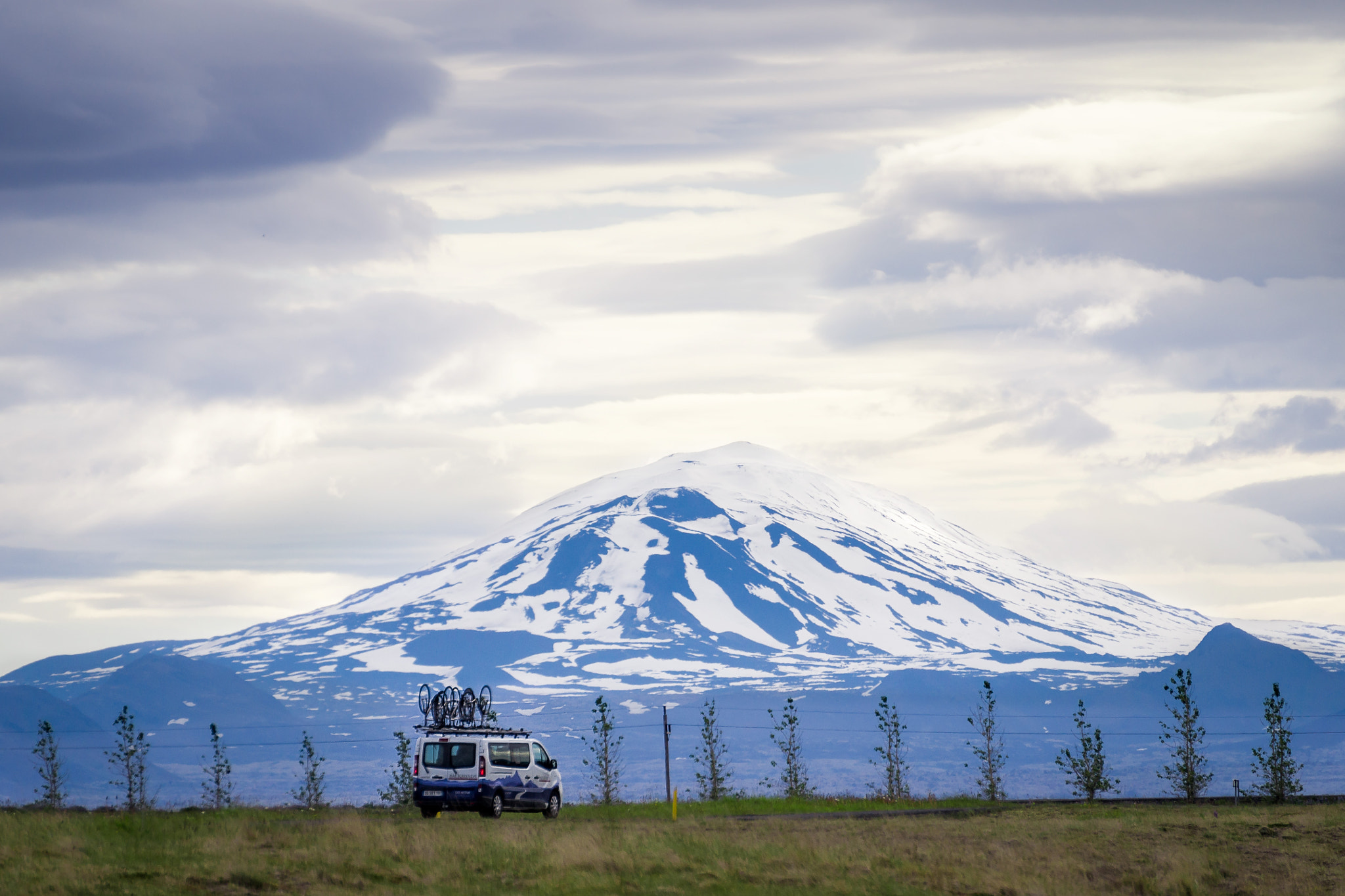 Sony Alpha NEX-C3 + Sony E 55-210mm F4.5-6.3 OSS sample photo. Hekla, iceland photography
