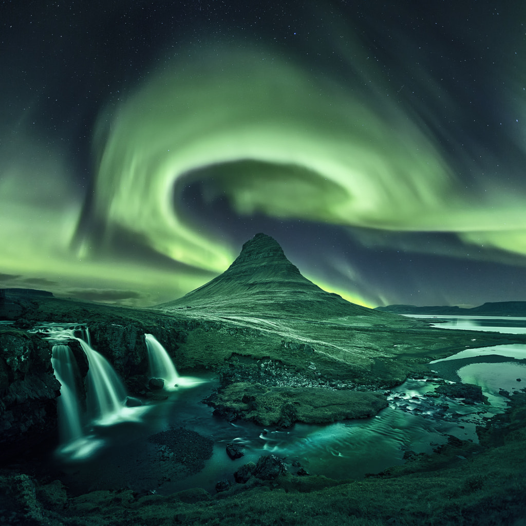 Kirkjufell Aurora by Mads Peter Iversen on 500px.com