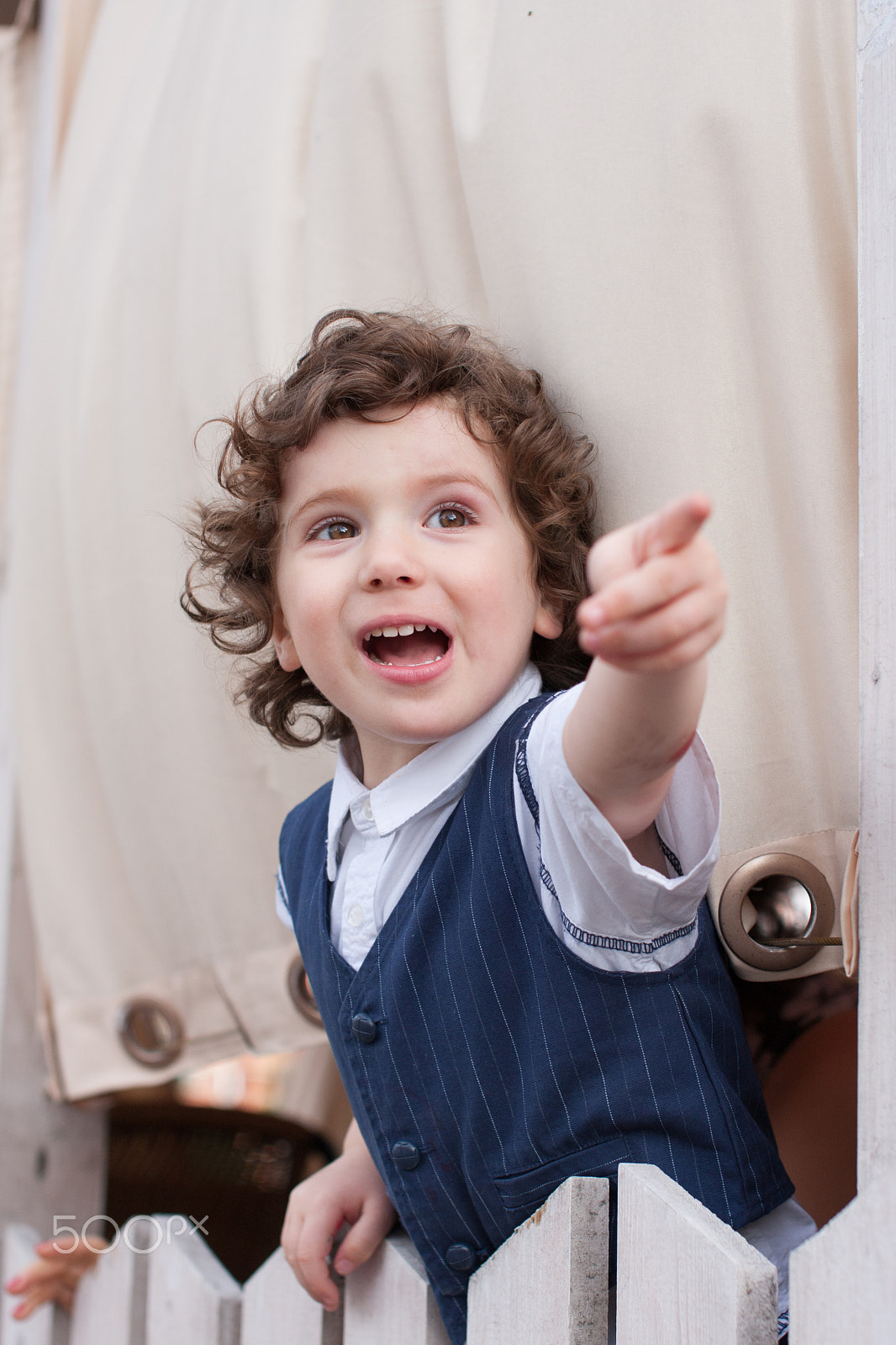 Sigma 50mm F1.4 EX DG HSM sample photo. Cute boy with curly hair photography