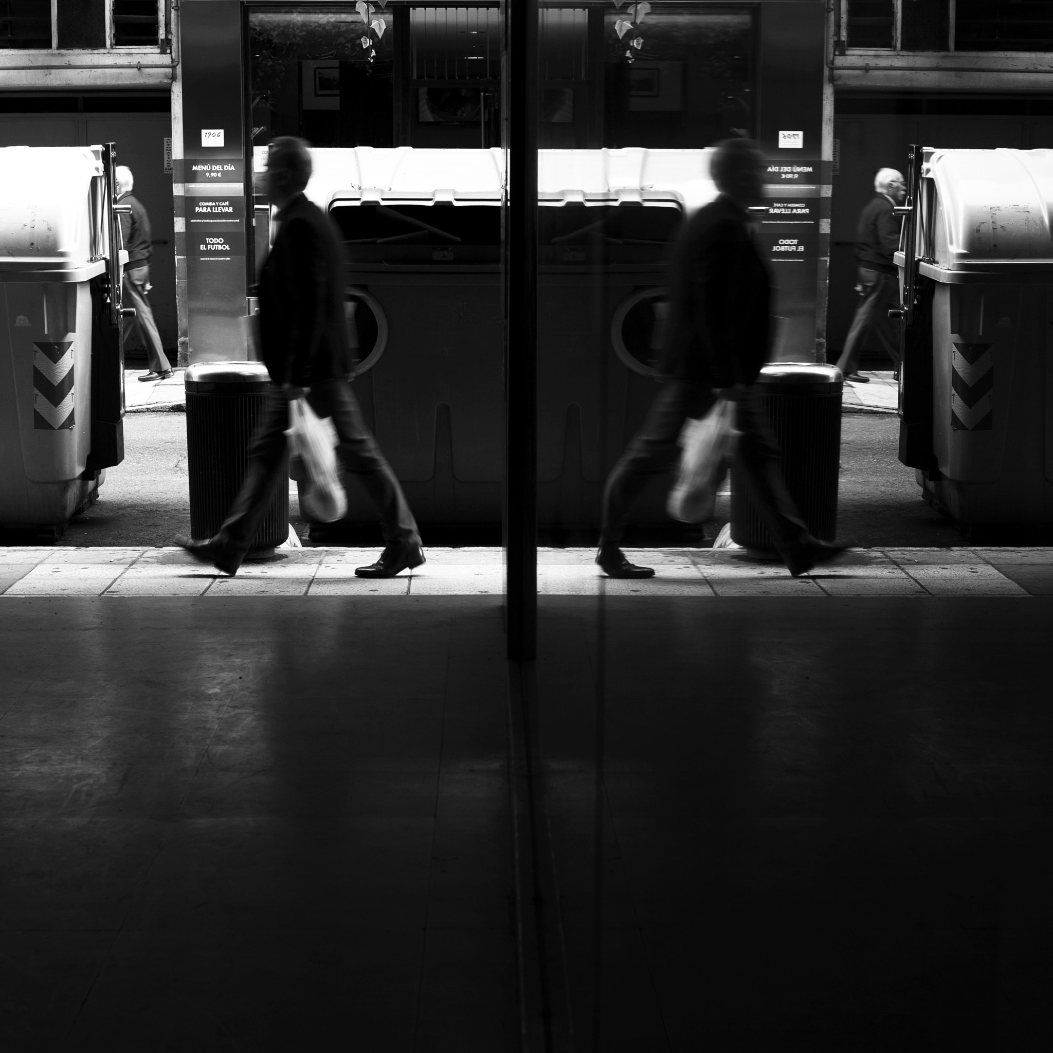 Canon EOS 5D + Canon EF 50mm f/1.8 sample photo. Urban reflection photography