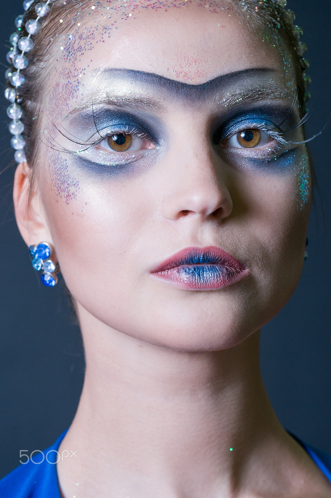 Nikon D300 + Nikon AF Micro-Nikkor 60mm F2.8D sample photo. Makeup and hair artists competition photography