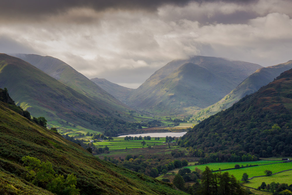 Sony Alpha NEX-7 + 24-70mm F4 ZA OSS sample photo. Moody lake district photography