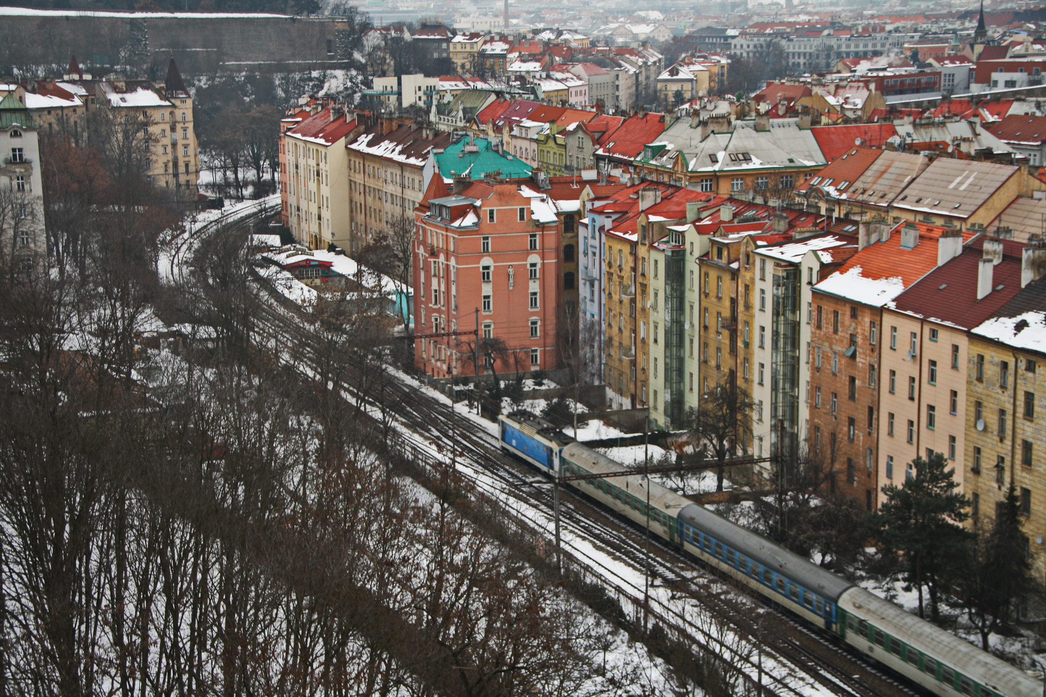 Sigma 18-125mm F3.8-5.6 DC OS HSM sample photo. Railway in the city photography