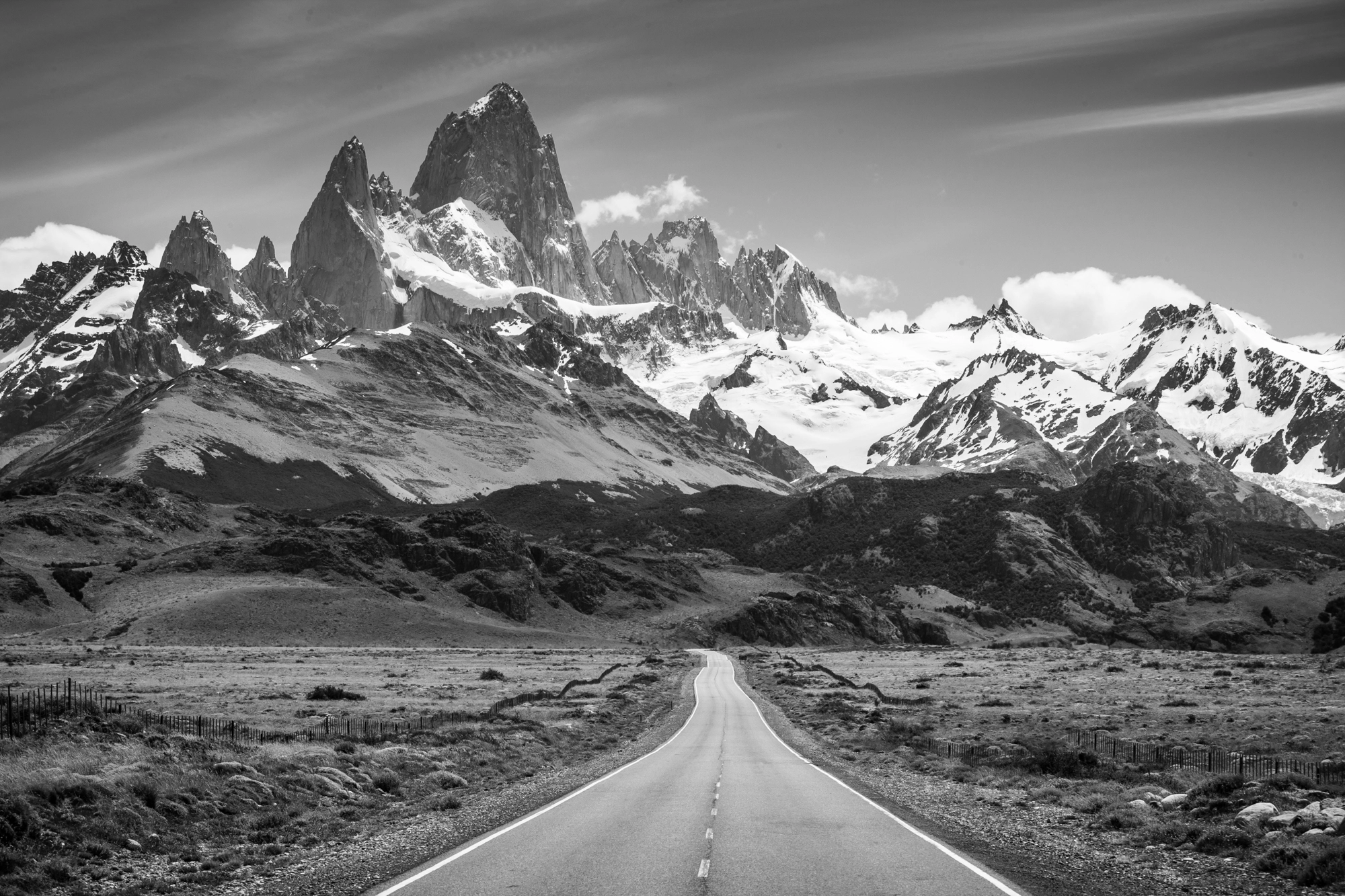 Canon EOS-1Ds Mark III sample photo. Road to el chalten photography