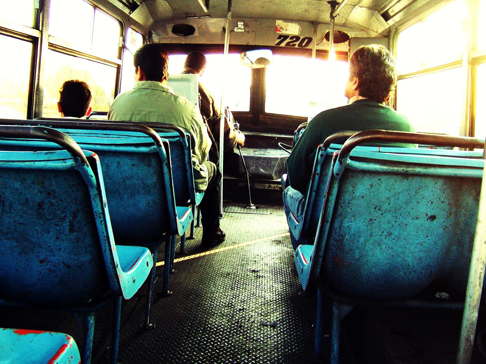 Fujifilm FinePix E550 sample photo. Morelia bus photography