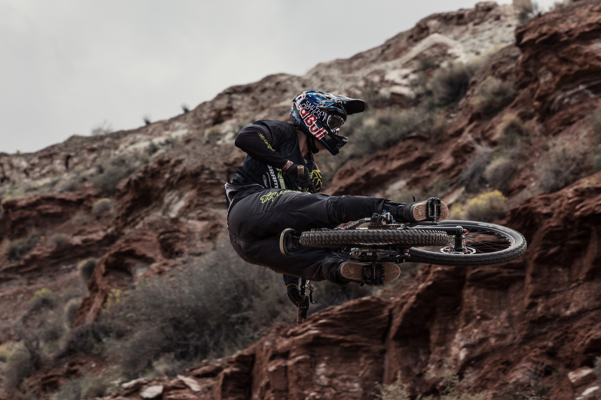 Canon EOS 5D Mark II + Canon EF 70-200mm F4L USM sample photo. Red bull rampage photography