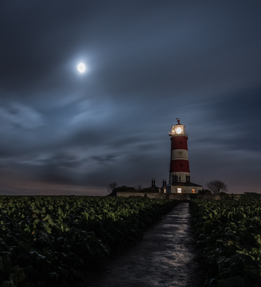 Sigma 10-20mm F4-5.6 EX DC HSM sample photo. Happisburgh lighthouse photography
