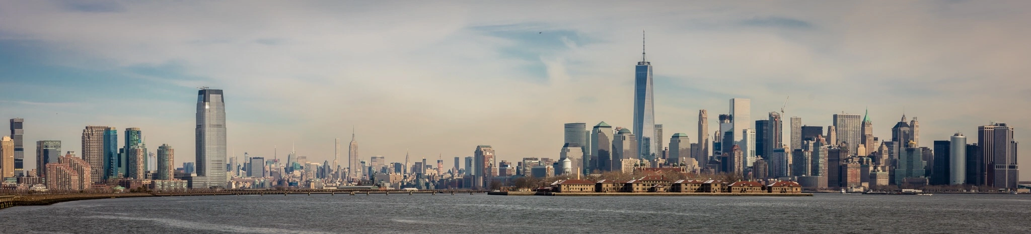 Canon EOS 5DS R + Canon EF 50mm F1.4 USM sample photo. Manhattan and jersey skyline photography