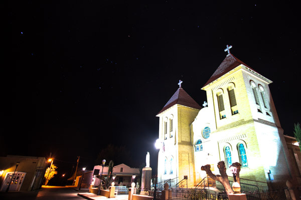 Sony a7R II + Canon EF 17-40mm F4L USM sample photo. San albino church, mesilla, new mexico photography