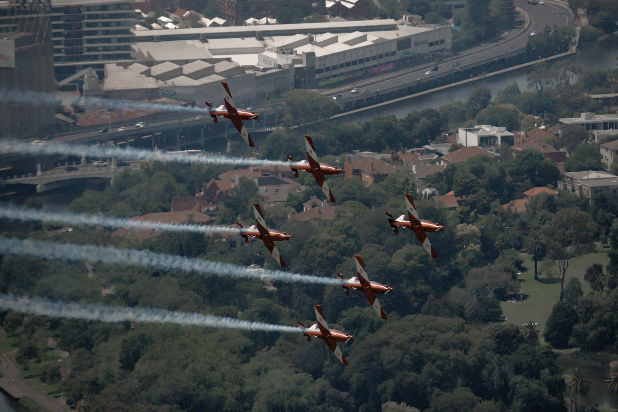 Canon EF 70-200mm F2.8L IS II USM sample photo. Roulettes over botanic gardens photography