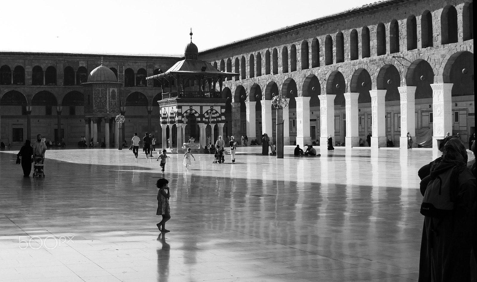 Canon EF 28-105mm f/3.5-4.5 USM sample photo. Umayyad mosque in damas   syria photography