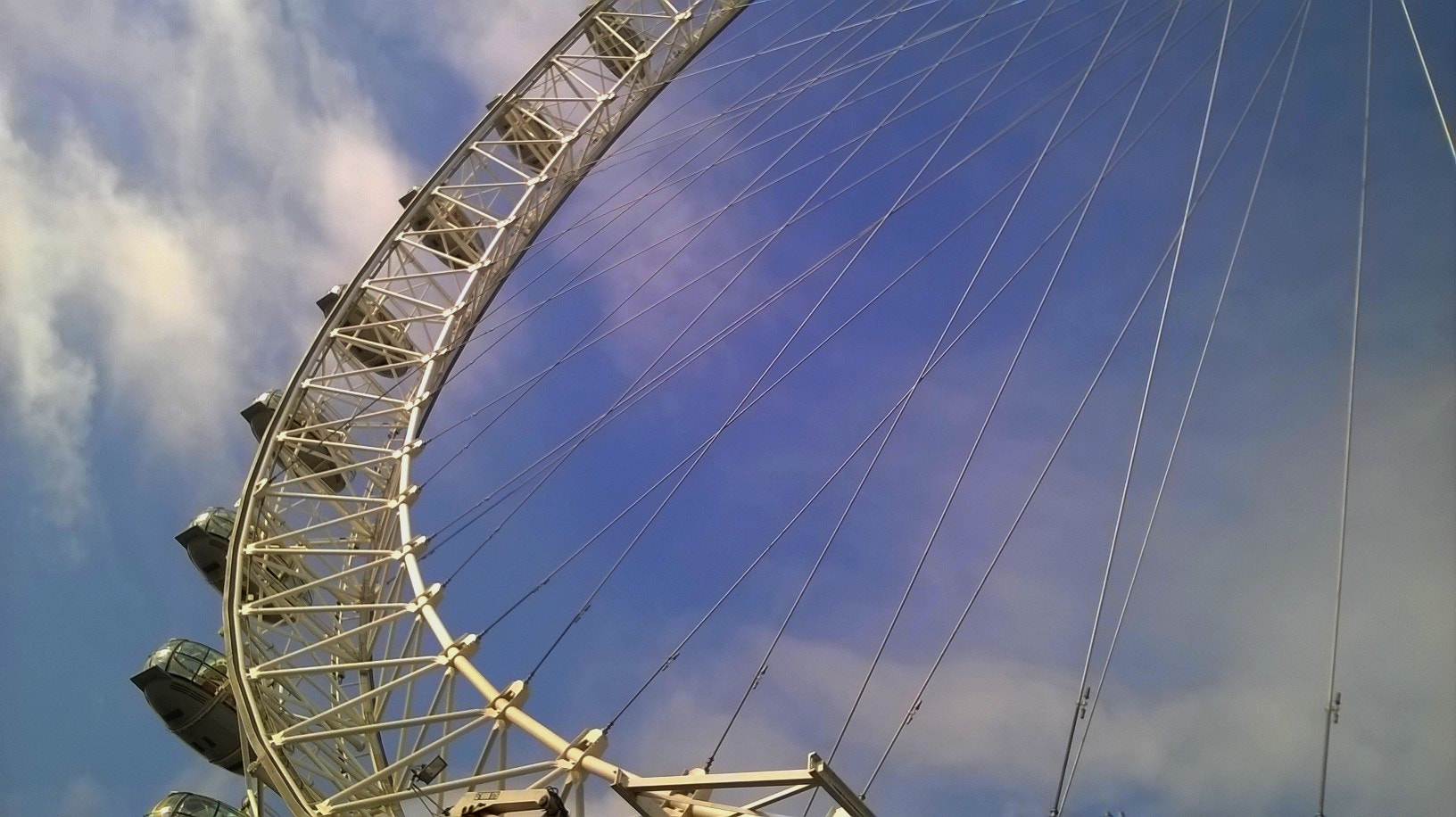 Nokia Lumia 635 sample photo. London eye photography