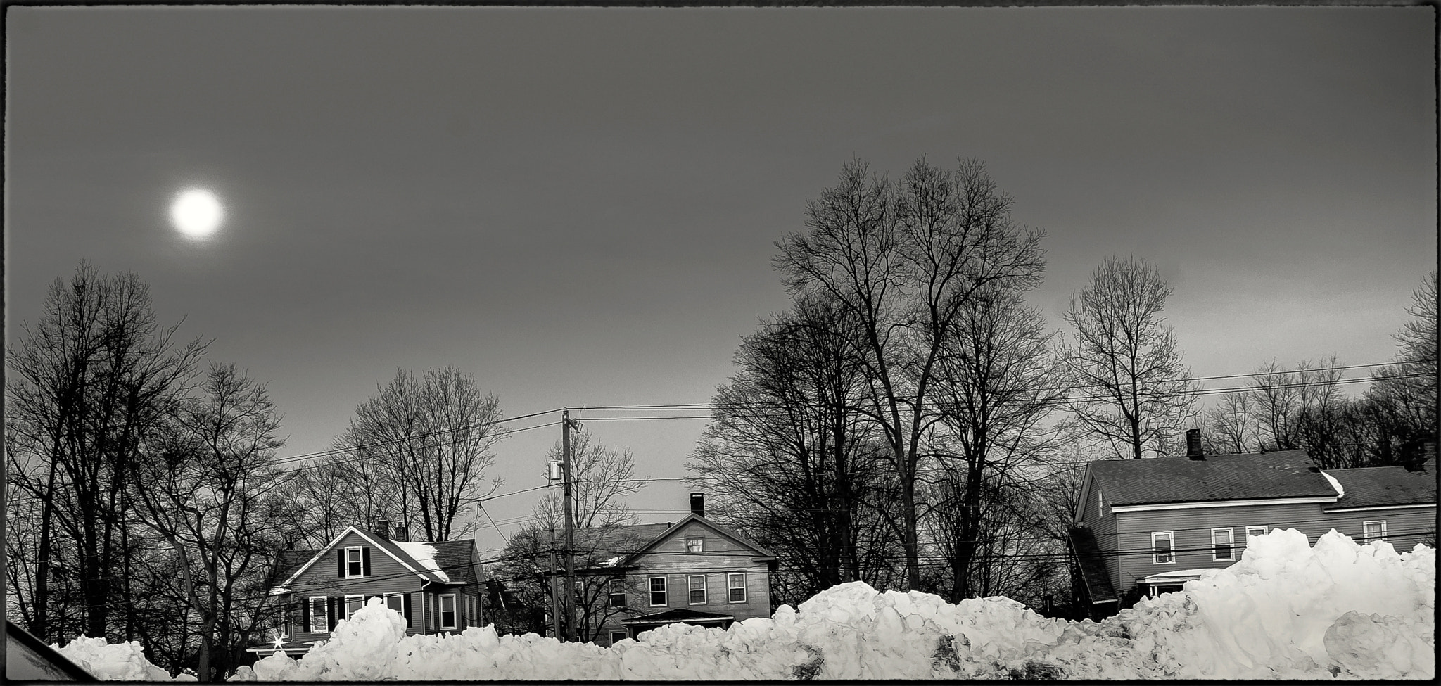 Pentax K-x sample photo. Moonlight over western skies photography
