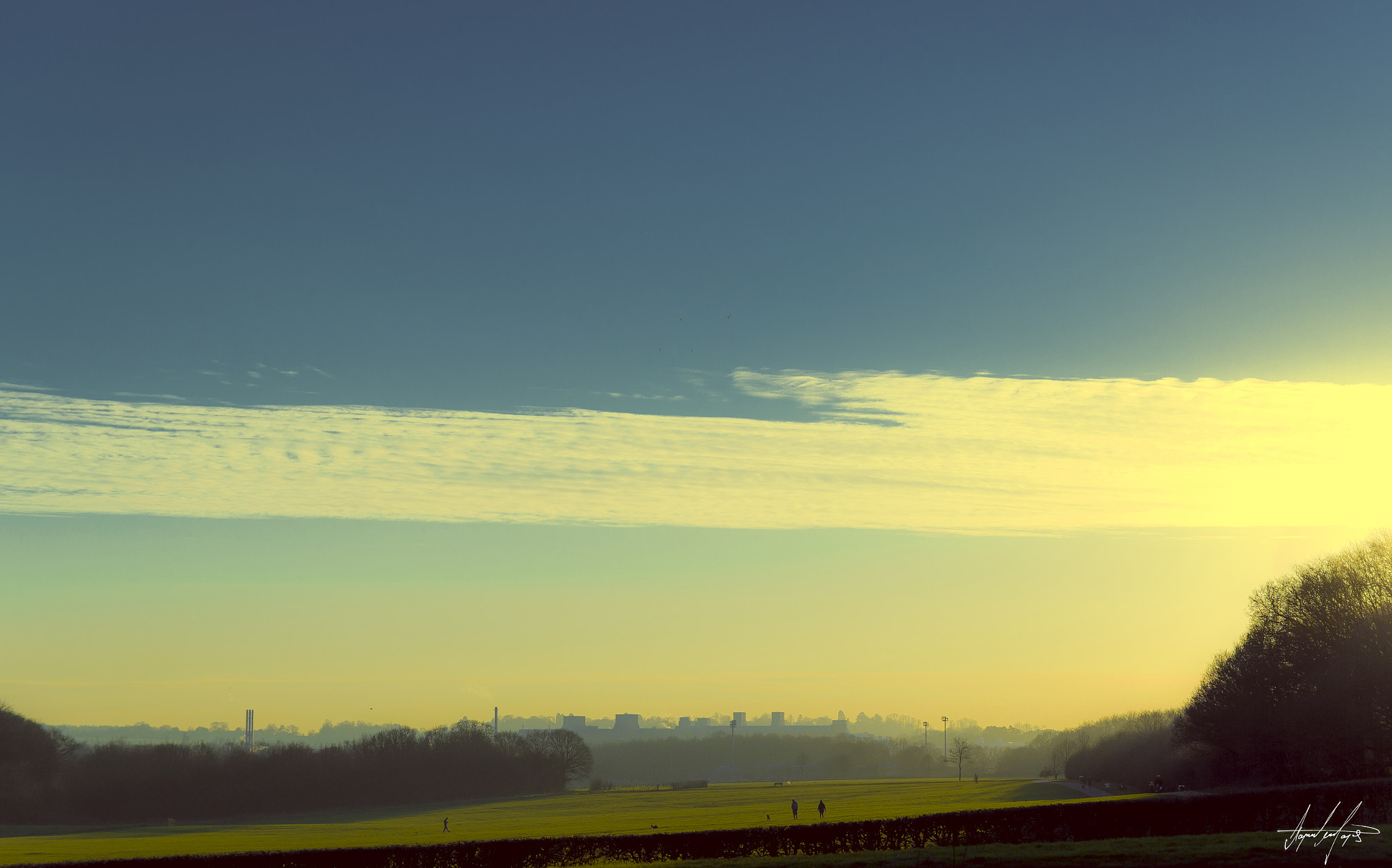 Canon EOS 600D (Rebel EOS T3i / EOS Kiss X5) sample photo. Stevenage fairlands sunset photography