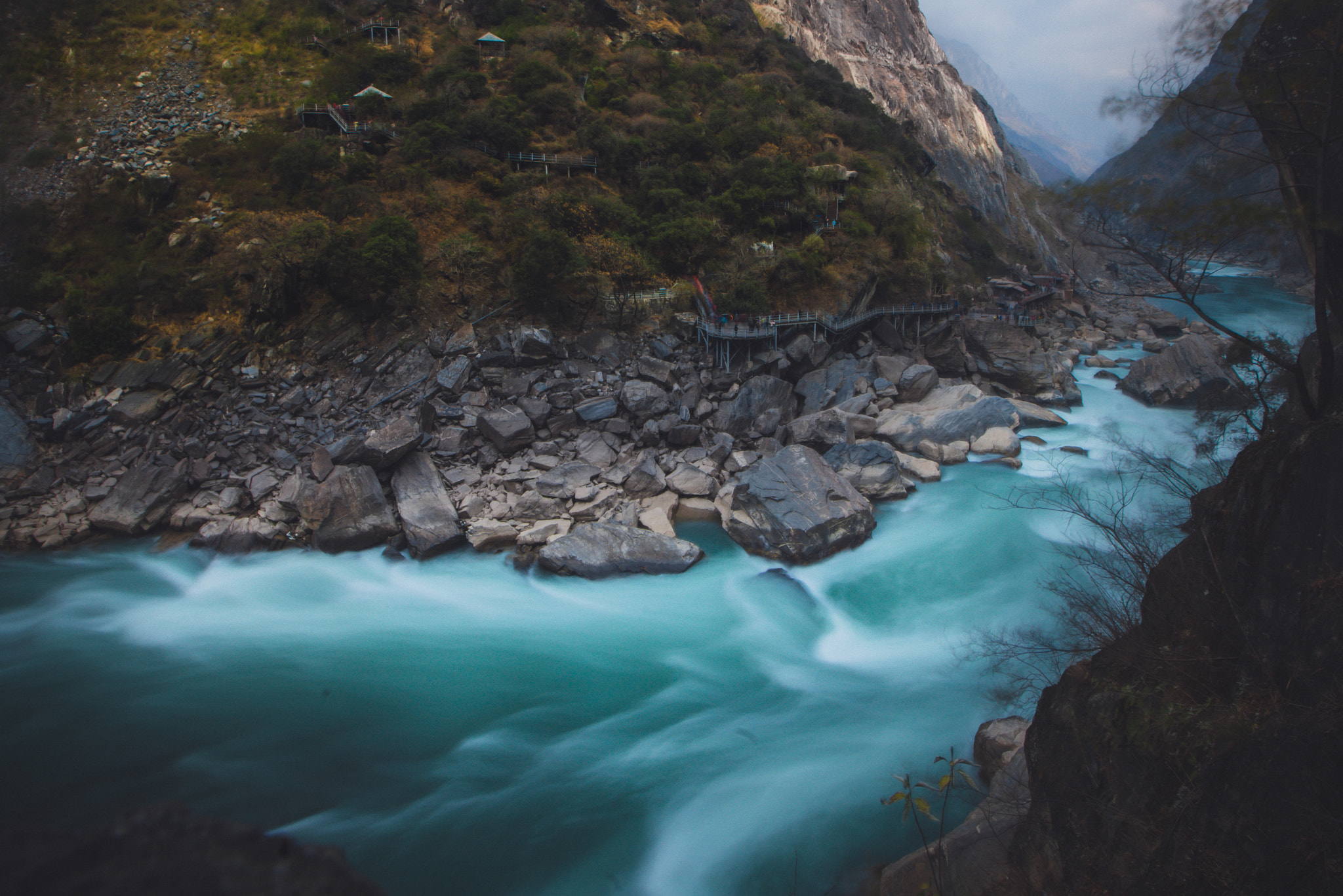 Sony a7R II + Canon EF 17-40mm F4L USM sample photo. River run photography