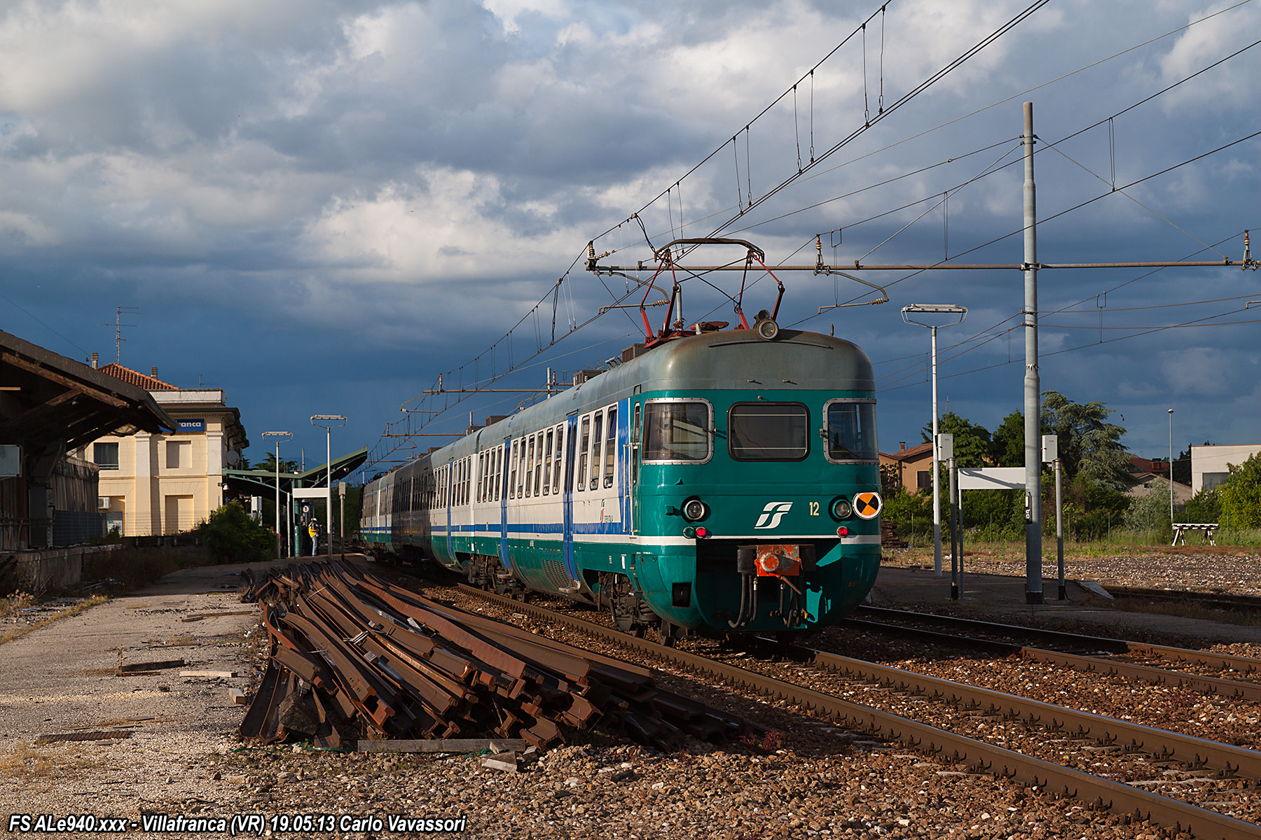 Canon EF 24-70mm F2.8L II USM sample photo. Storm coming on the train photography
