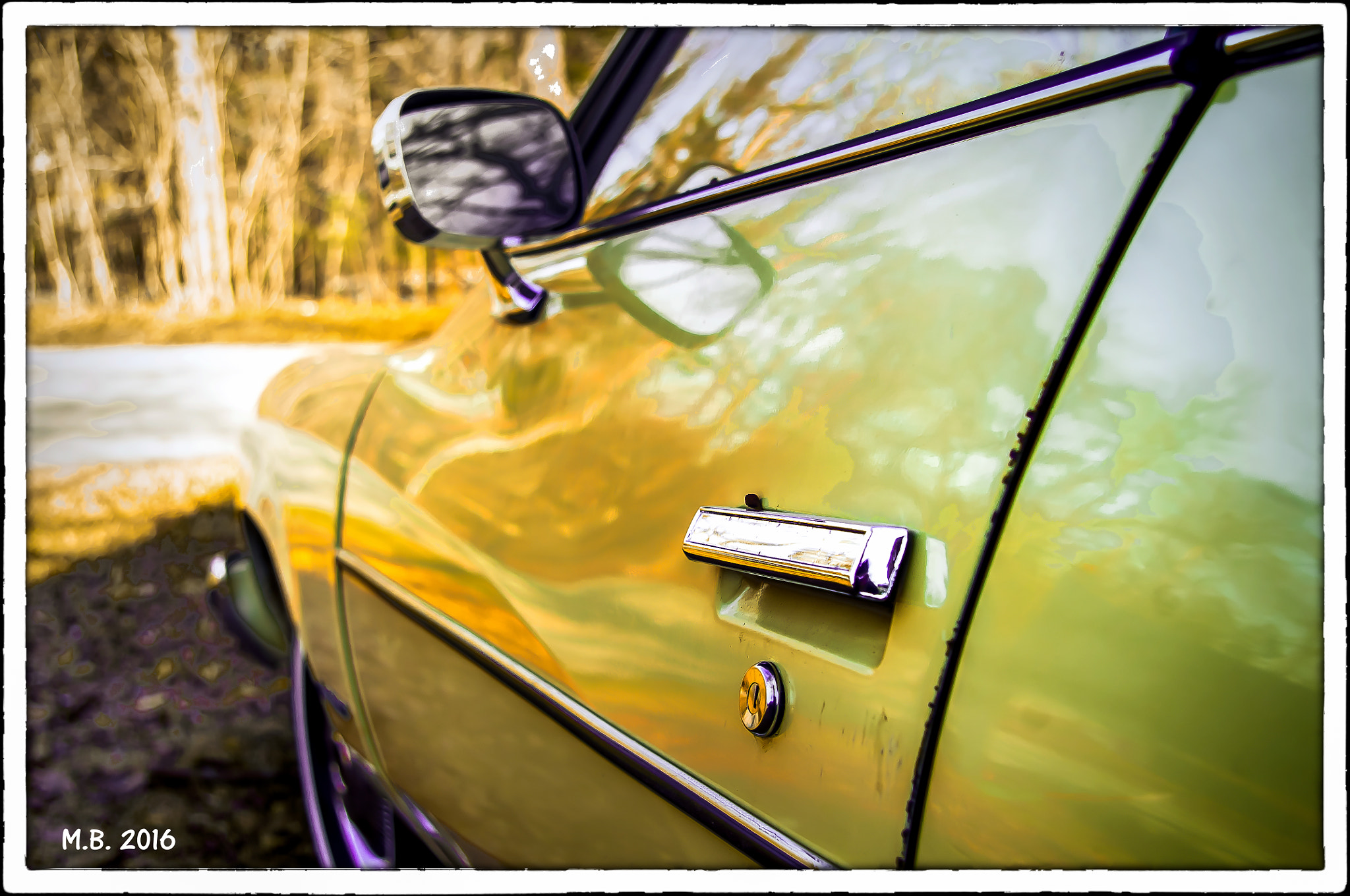 Pentax K-x sample photo. 1974 lemans by pontiac photography