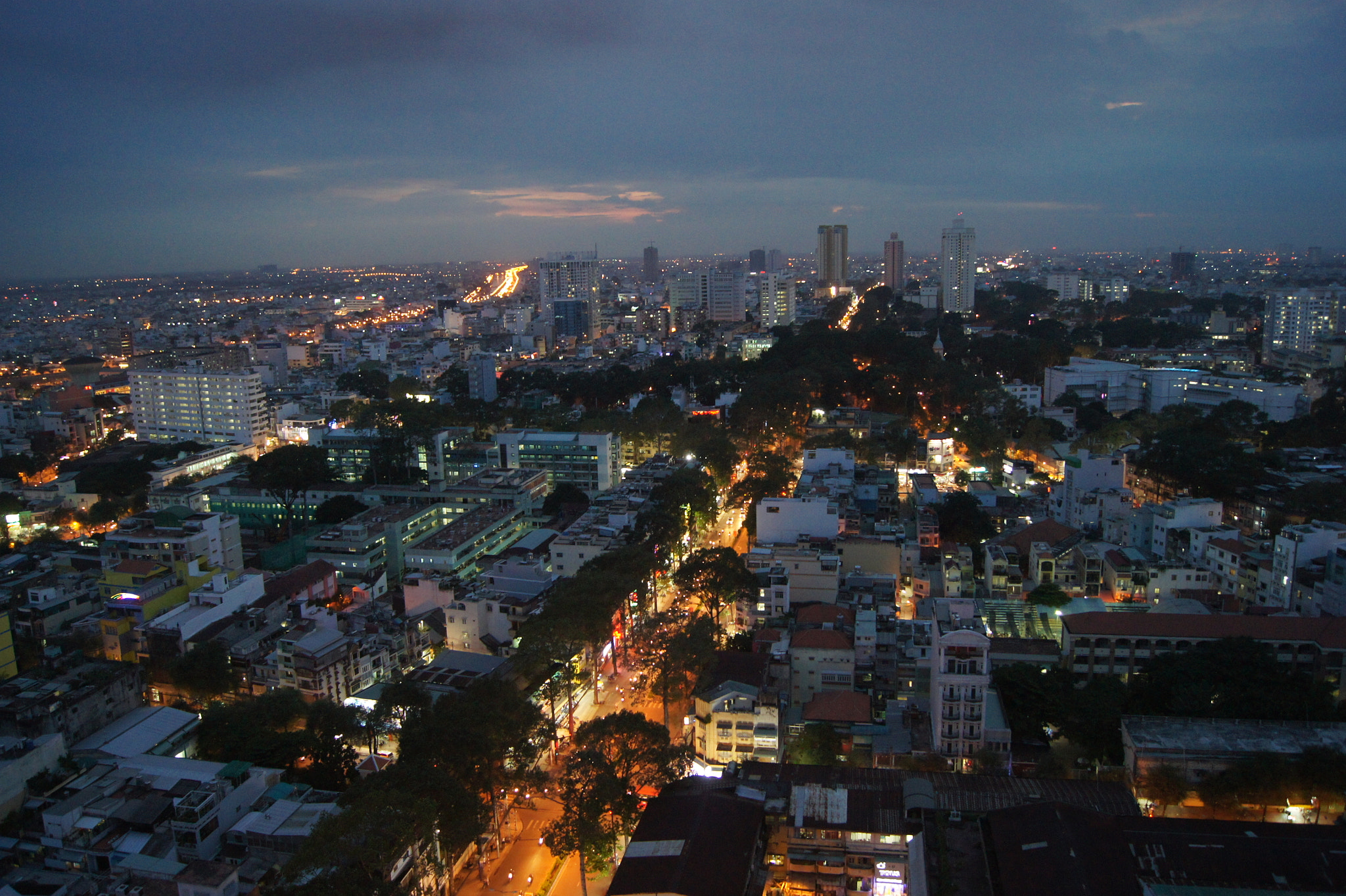 Sony DT 18-55mm F3.5-5.6 SAM sample photo. View of sai gon photography