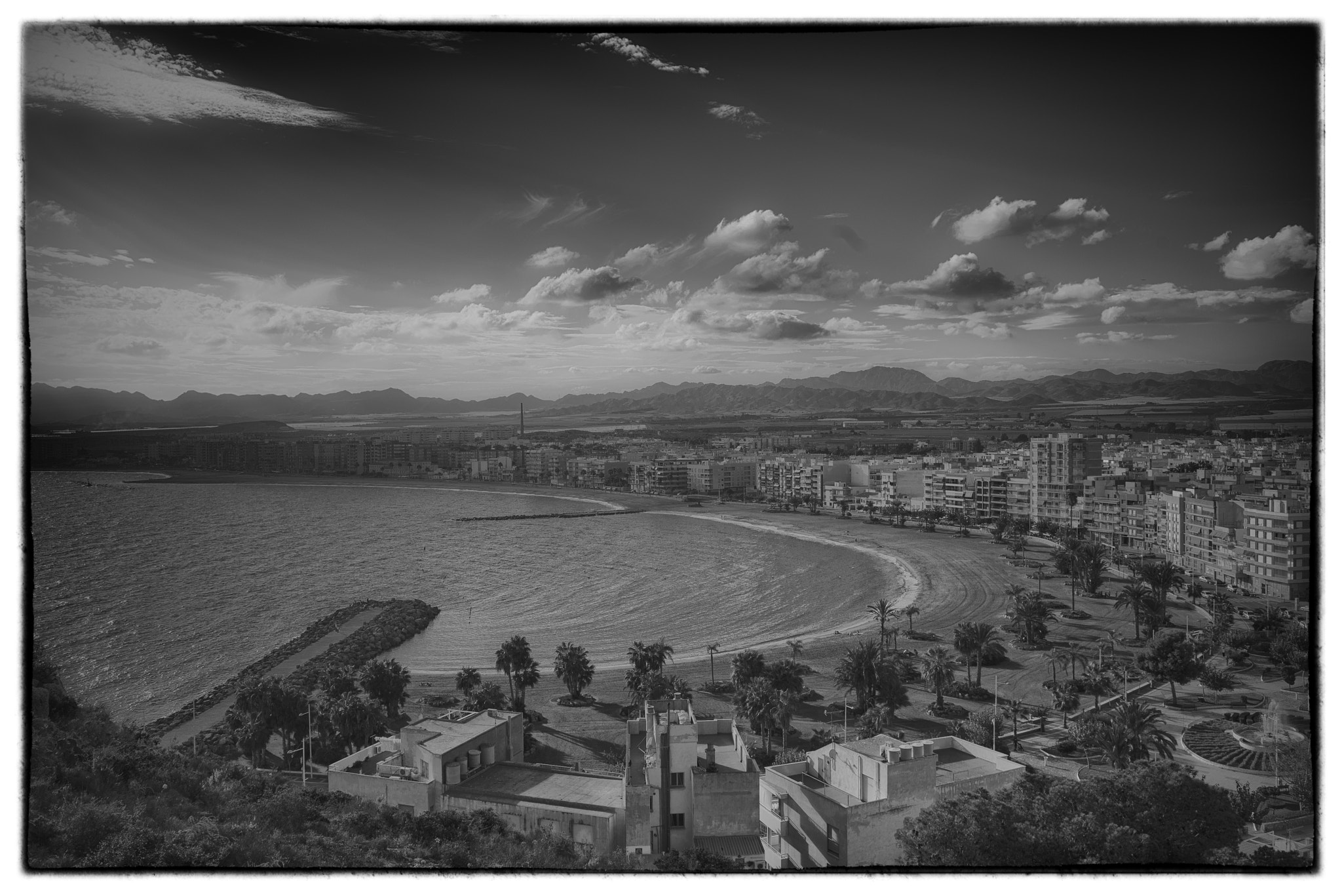 Samyang 12mm F2.8 ED AS NCS Fisheye sample photo. Aguilas playalevante photography
