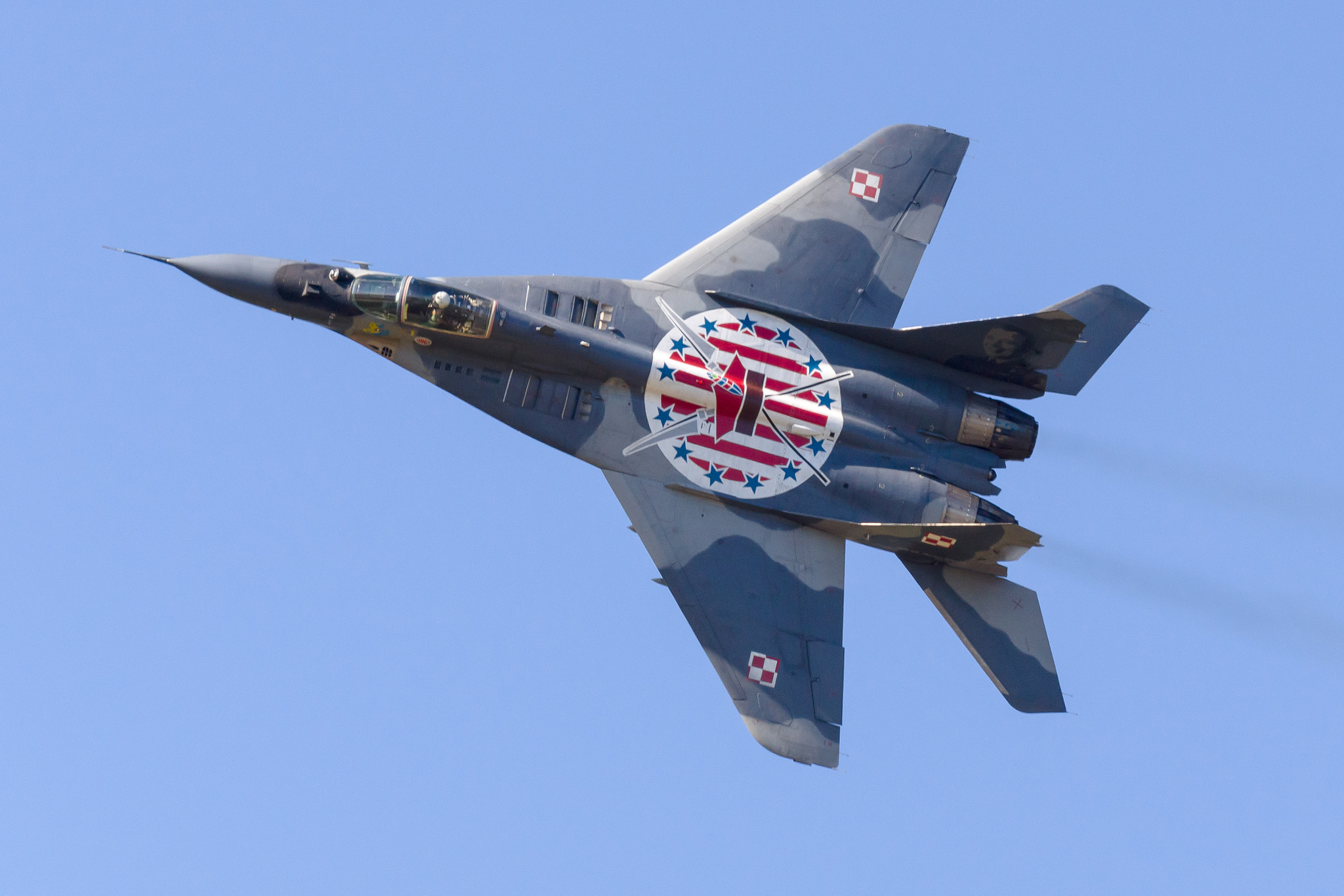 Sony 70-300mm F4.5-5.6 G SSM sample photo. Mig-29 photography