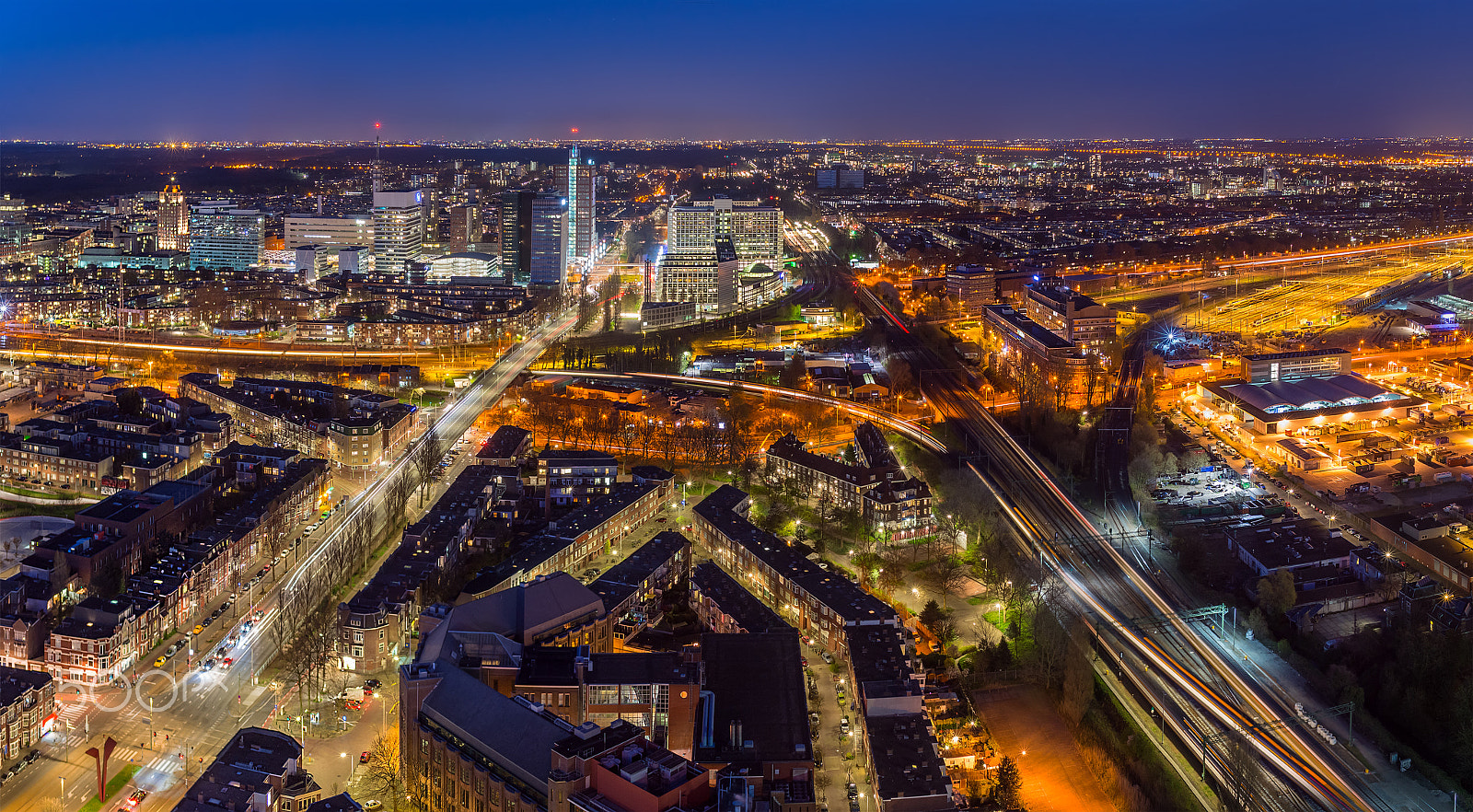 Nikon D610 + AF Zoom-Nikkor 35-70mm f/2.8D sample photo. The hague from above photography