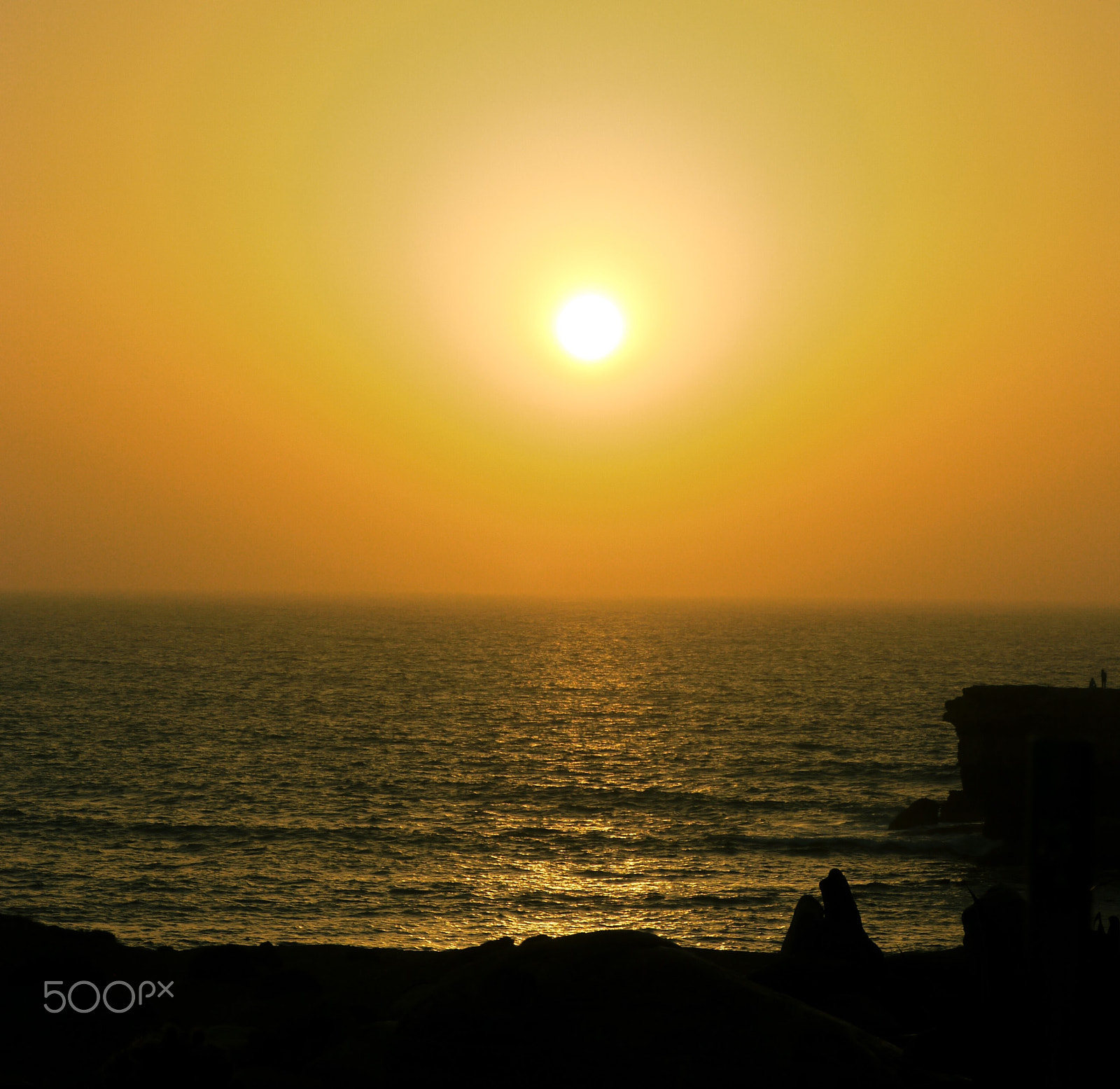 Panasonic Lumix DMC-GH1 sample photo. Hazy sunset photography