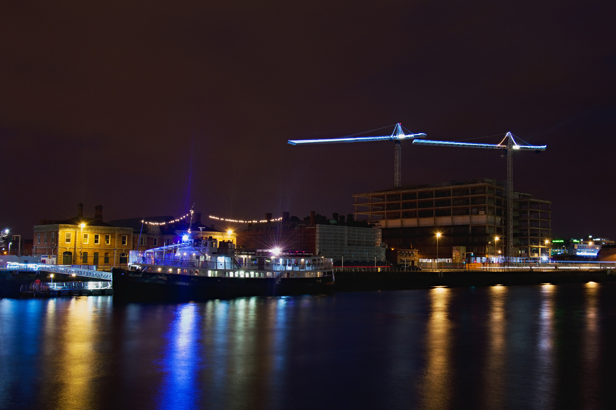 18.00 - 55.00 mm f/3.5 - 5.6 sample photo. Cill airne, liffey river, dublin photography