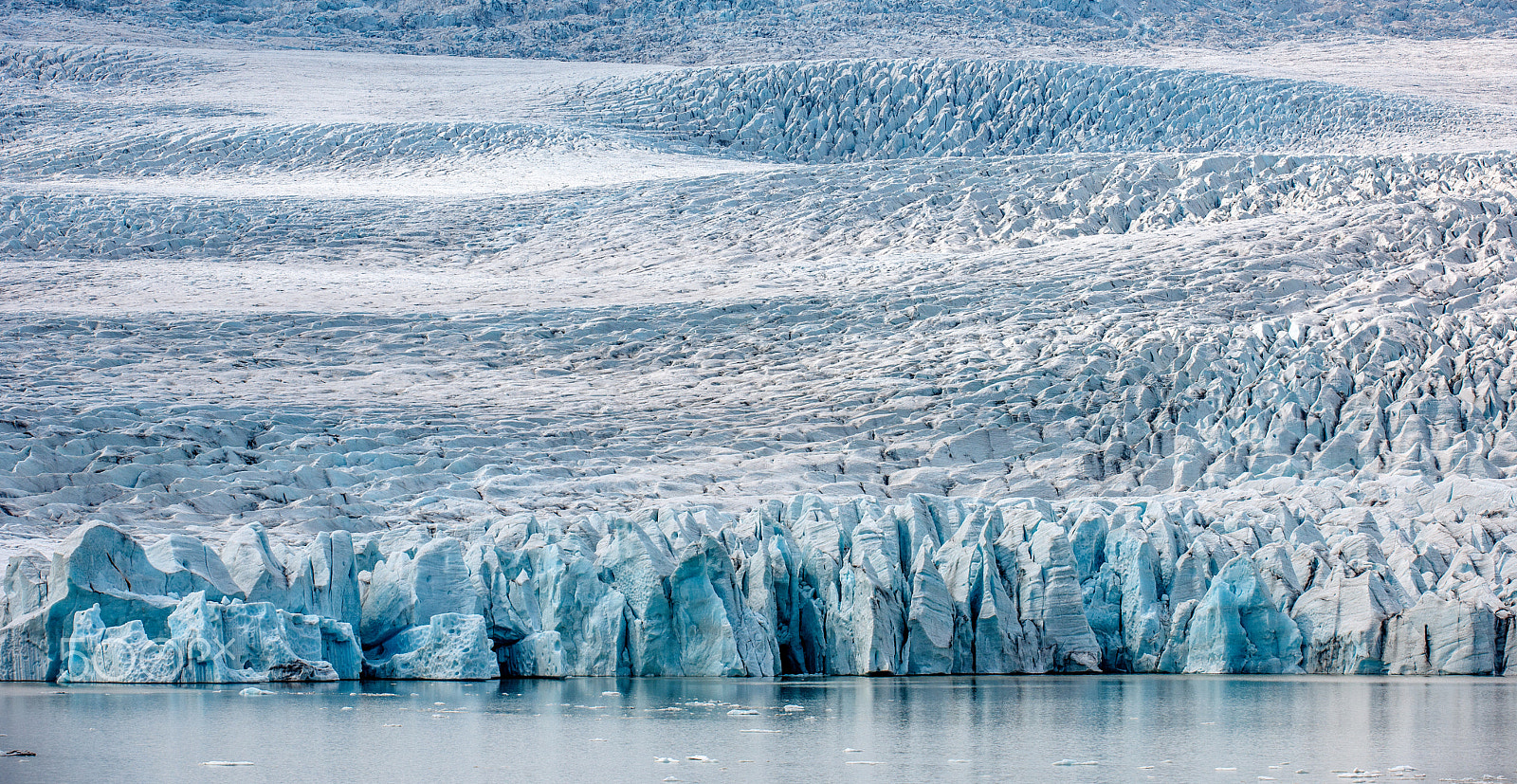 Nikon D3X sample photo. Ice waves photography