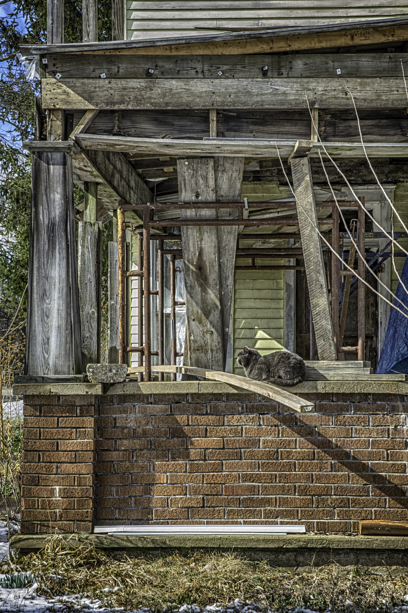 Nikon D600 sample photo. Almost abandoned photography