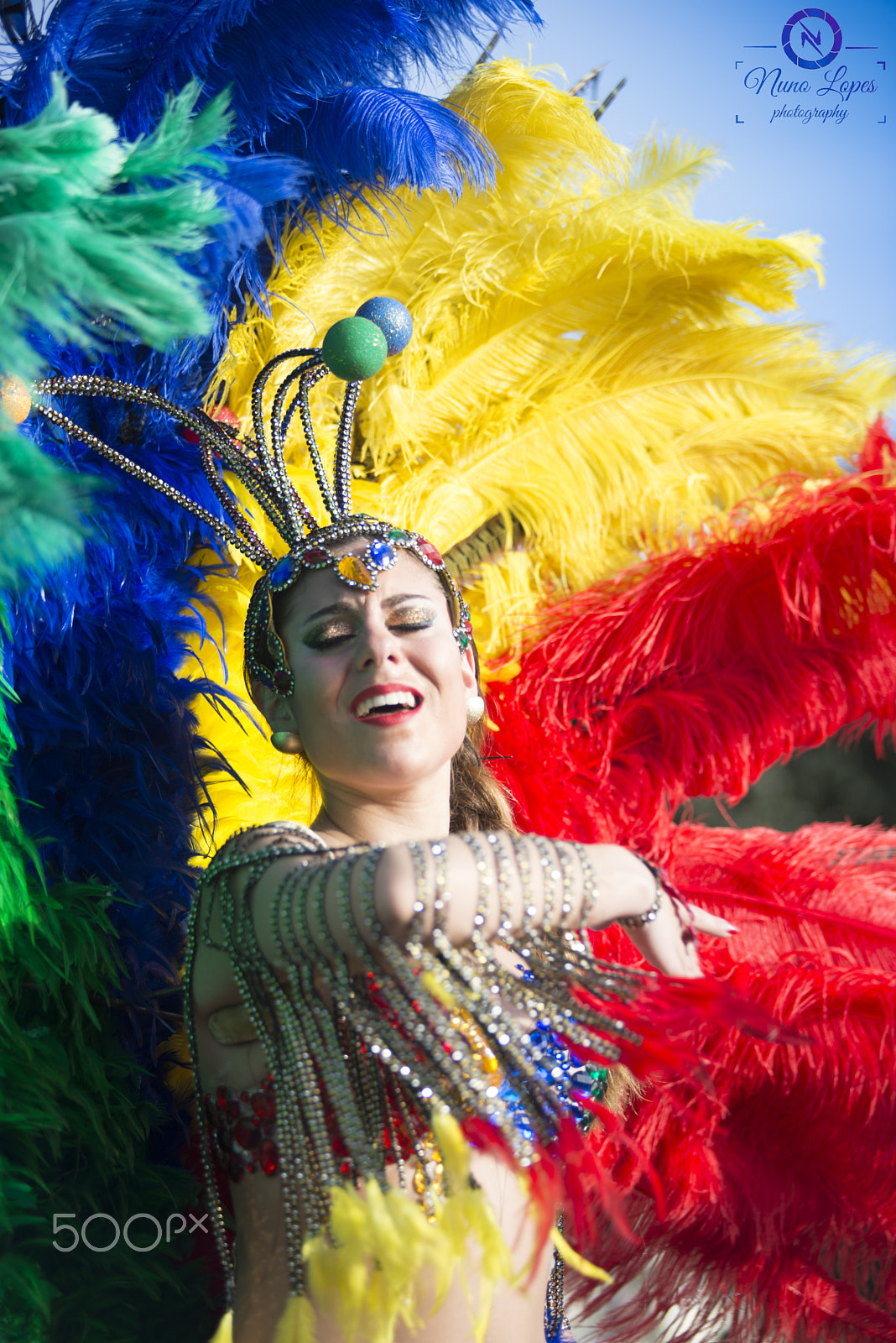 Sigma 70-200mm F2.8 EX DG OS HSM sample photo. Coloured carnival photography