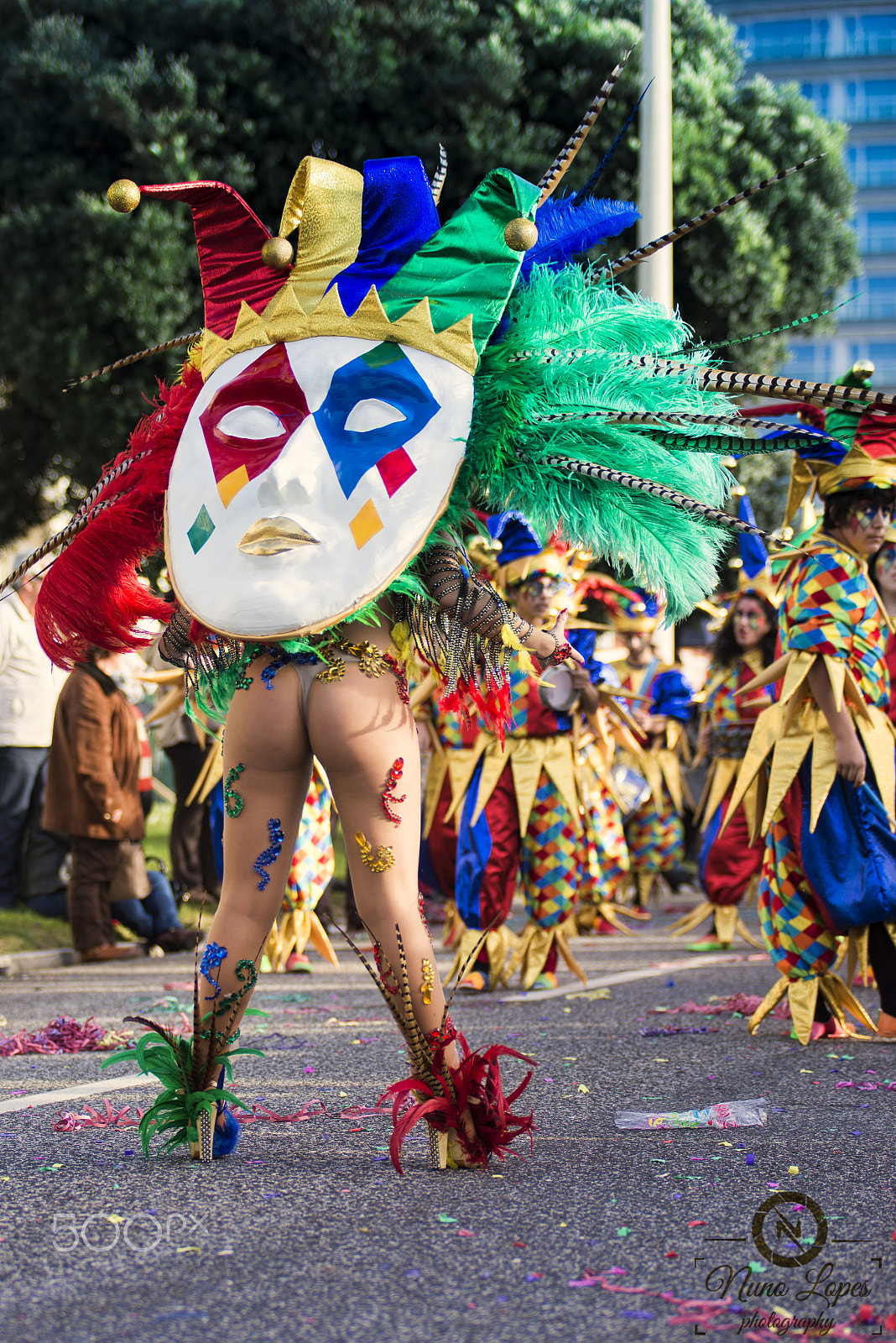 Sigma 70-200mm F2.8 EX DG OS HSM sample photo. Coloured carnival photography