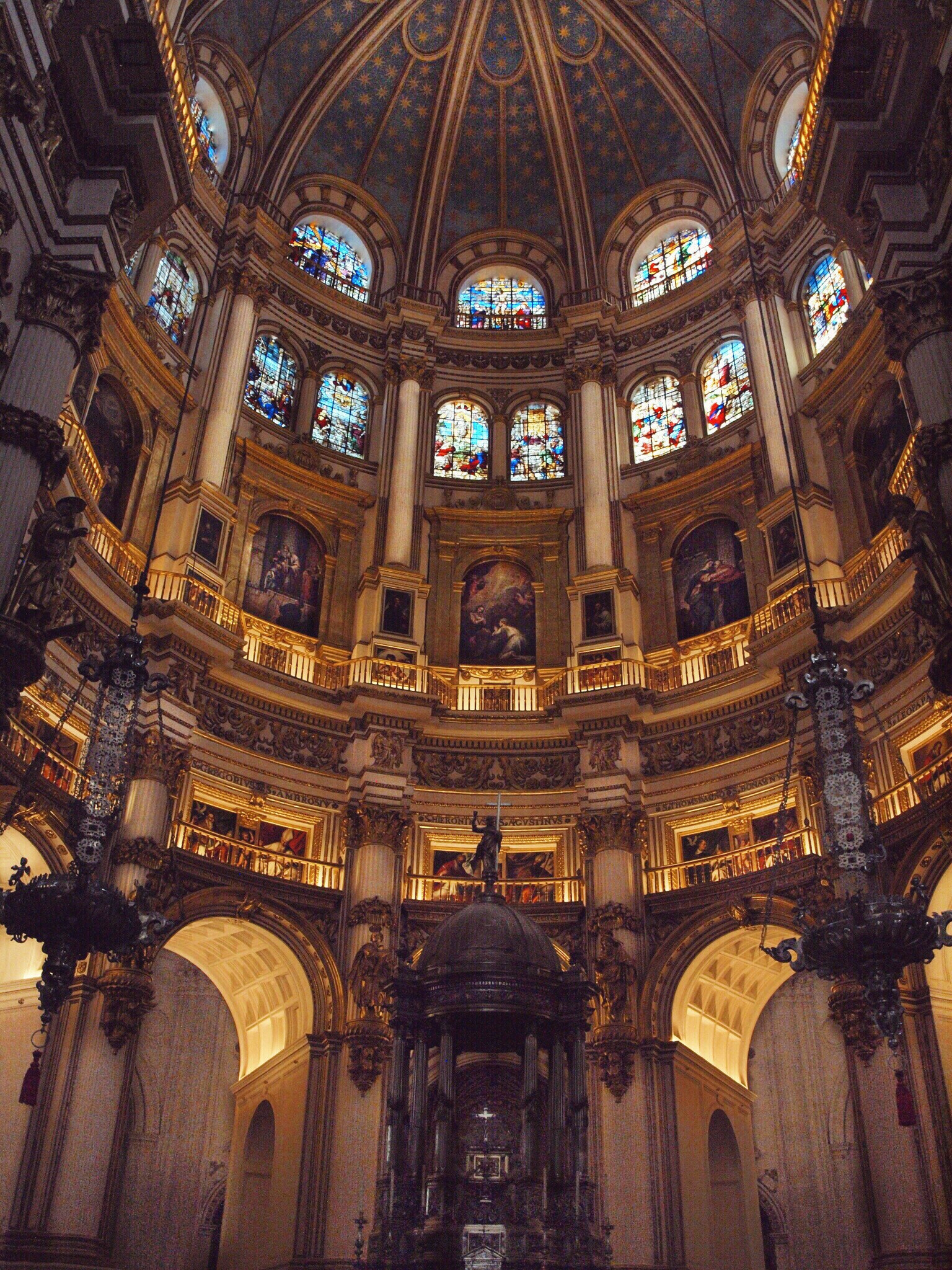 Olympus E-600 (EVOLT E-600) sample photo. Spanish church photography