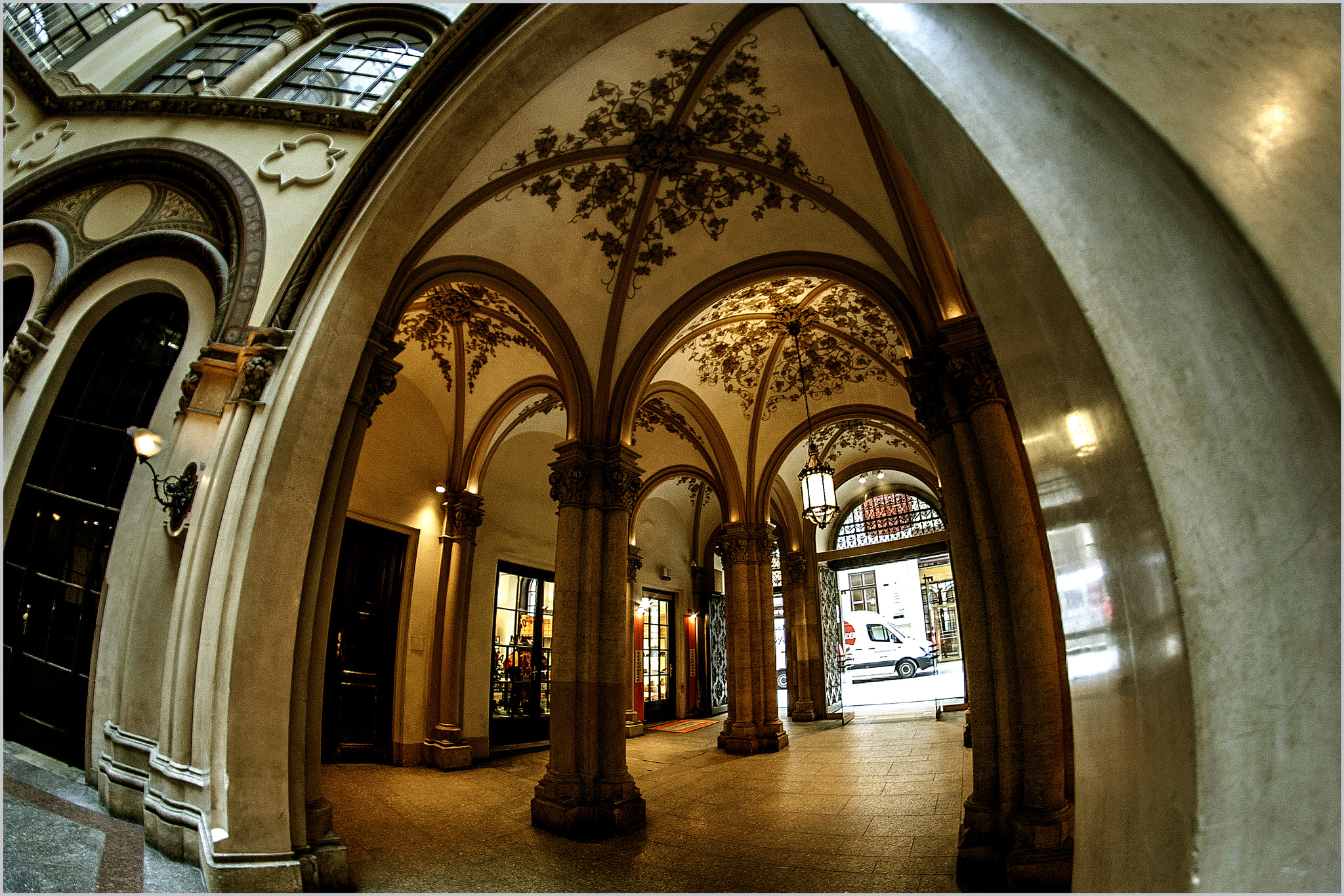 Nikon D700 + Samyang 8mm F3.5 Aspherical IF MC Fisheye sample photo. Wien photography