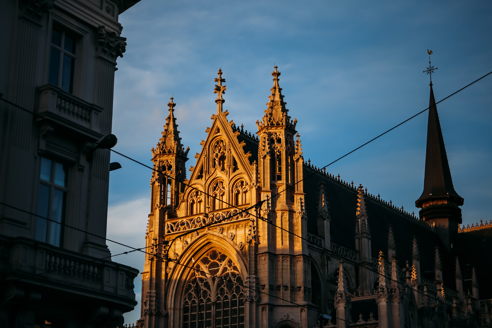Canon EF 28-70mm f/3.5-4.5 sample photo. Church of our blessed lady of the sablon photography