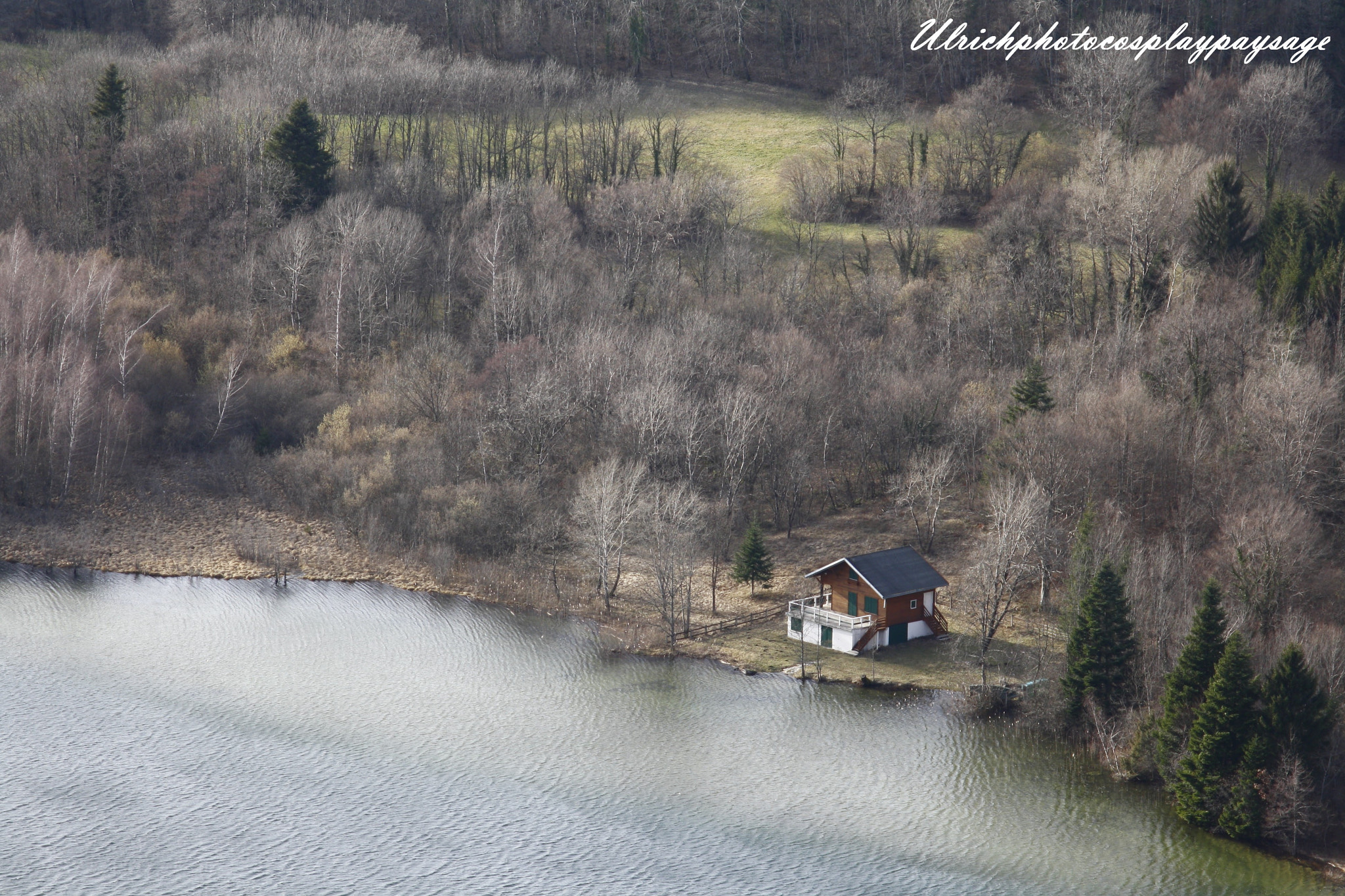 Canon EF 24-105mm F3.5-5.6 IS STM sample photo. Chalet au bord de l'eau photography